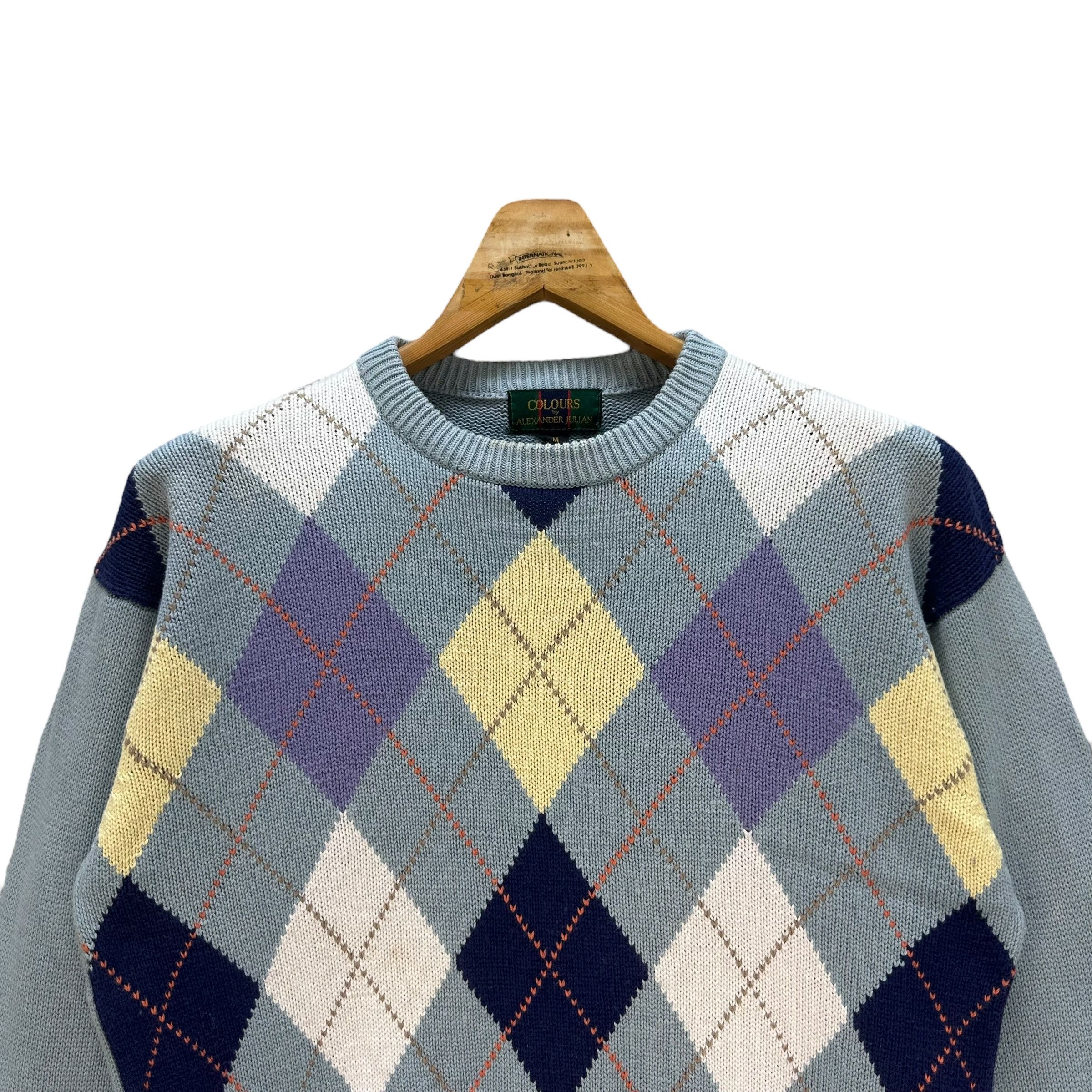 Alexander Julian COLOURS BY ALEXANDER JULIAN KNITTED SWEATER #8722-023 Size US M / EU 48-50 / 2 - 2 Thumbnail