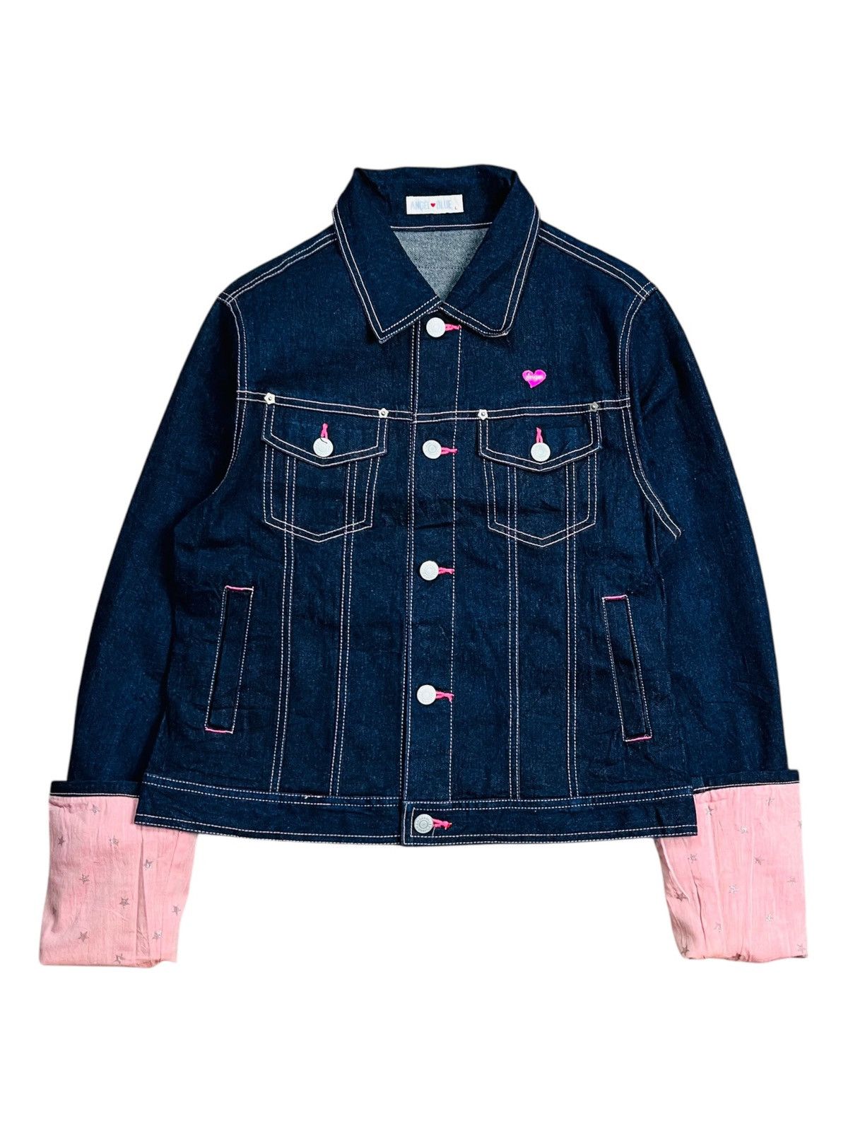 Angel Blue 2000s Angel Blue - Extra Longsleeve Denim Jacket Size US M / EU 48-50 / 2 - 9 Thumbnail