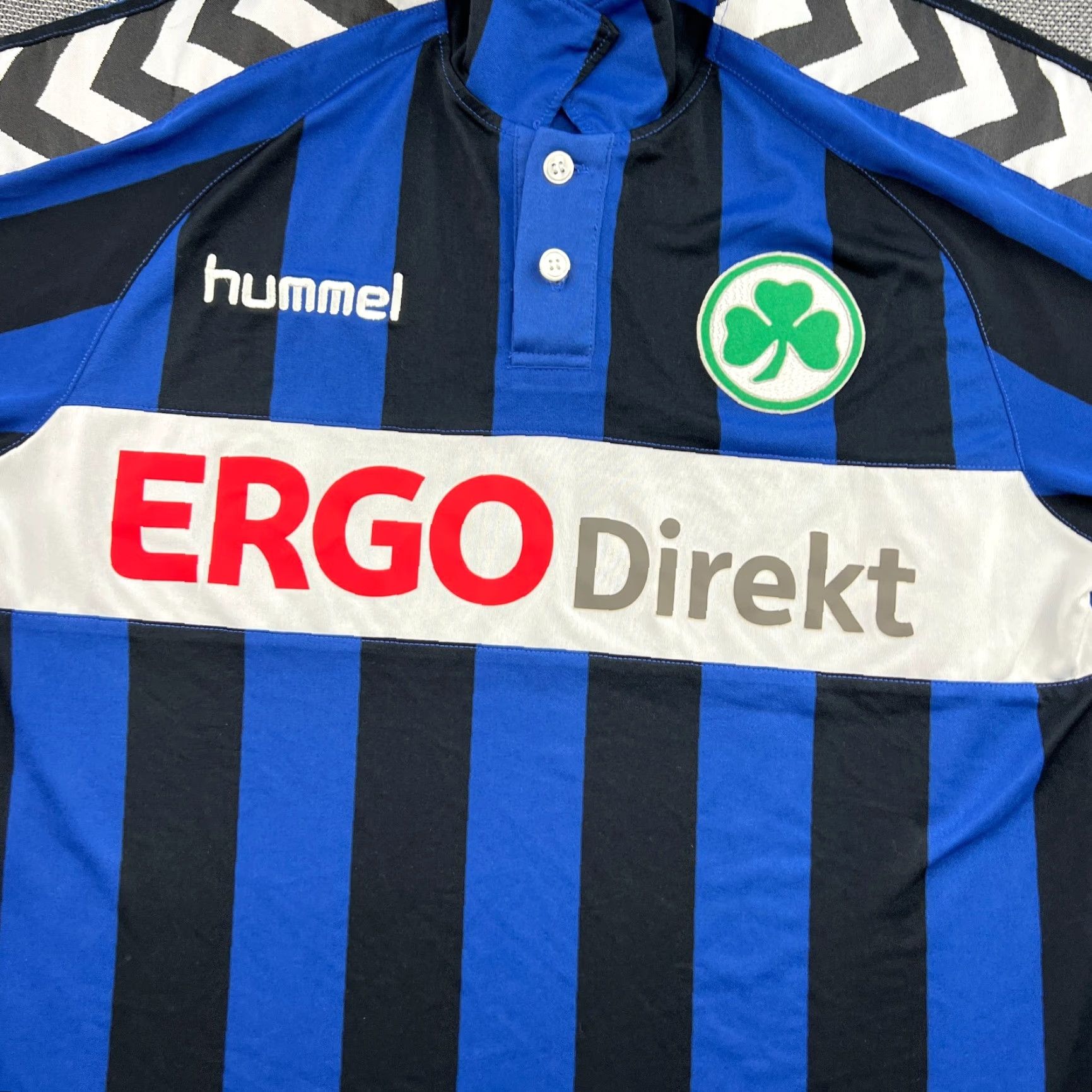 Hummel Greuther Furth Hummel 2014-2015 Away Jersey Mens Large Football Shirt Adult Size US L / EU 52-54 / 3 - 5 Thumbnail