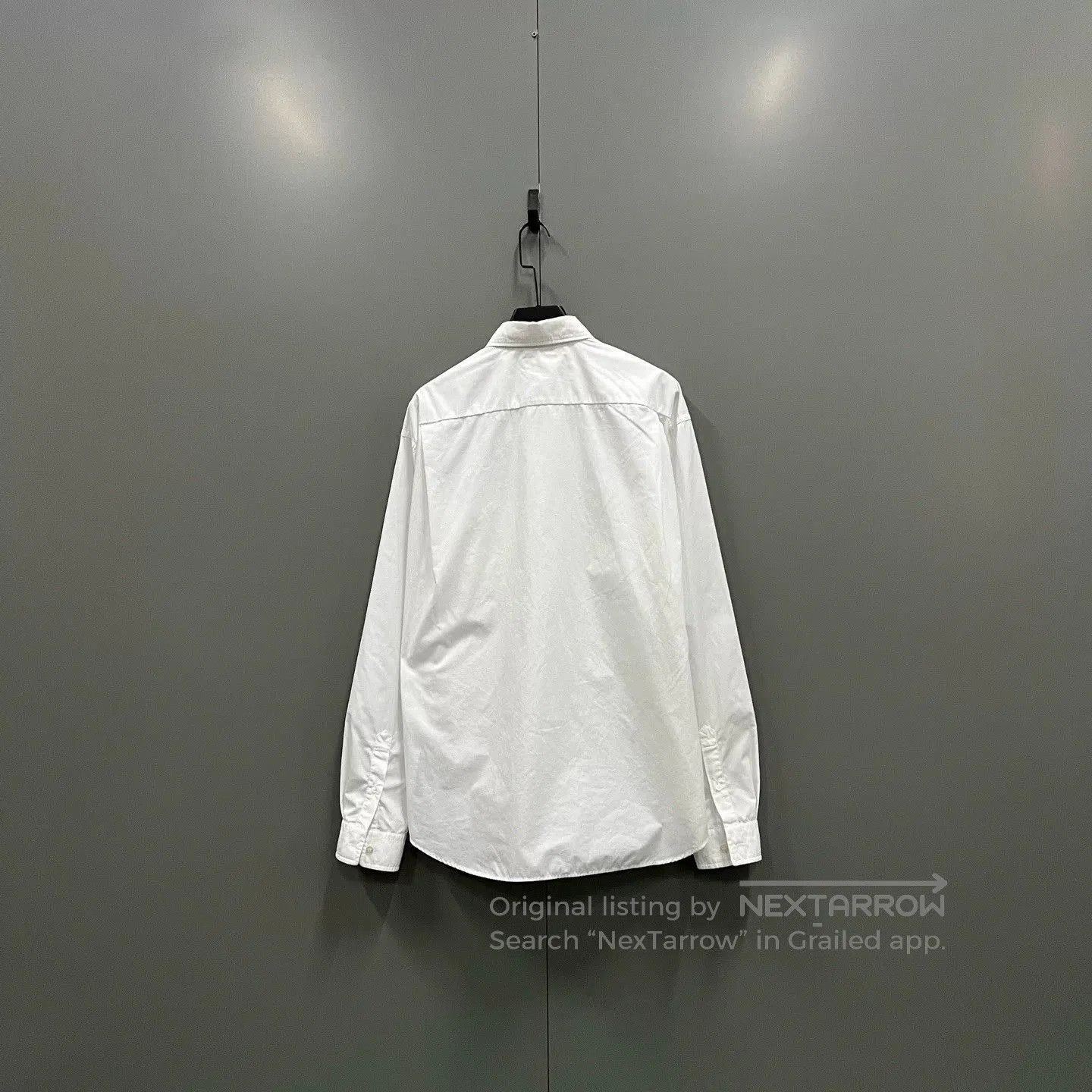 Balenciaga balenciaga white bb embroidered shirt. Size US M / EU 48-50 / 2 - 3 Thumbnail