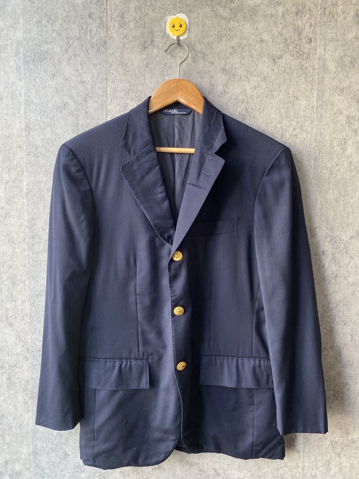 Polo Ralph Lauren Polo Ralph Lauren Gold Button Blazer Jacket Size US M / EU 48-50 / 2 - 2 Thumbnail