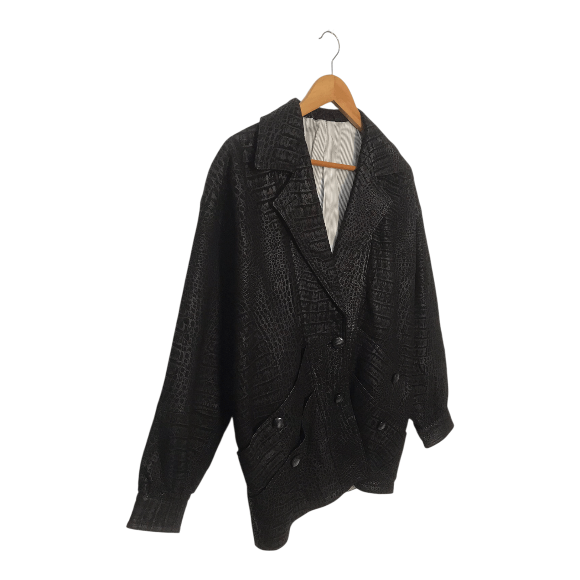 If Six Was Nine Peter pell Fodera Virscosa Crocodile jacket Size US M / EU 48-50 / 2 - 2 Thumbnail