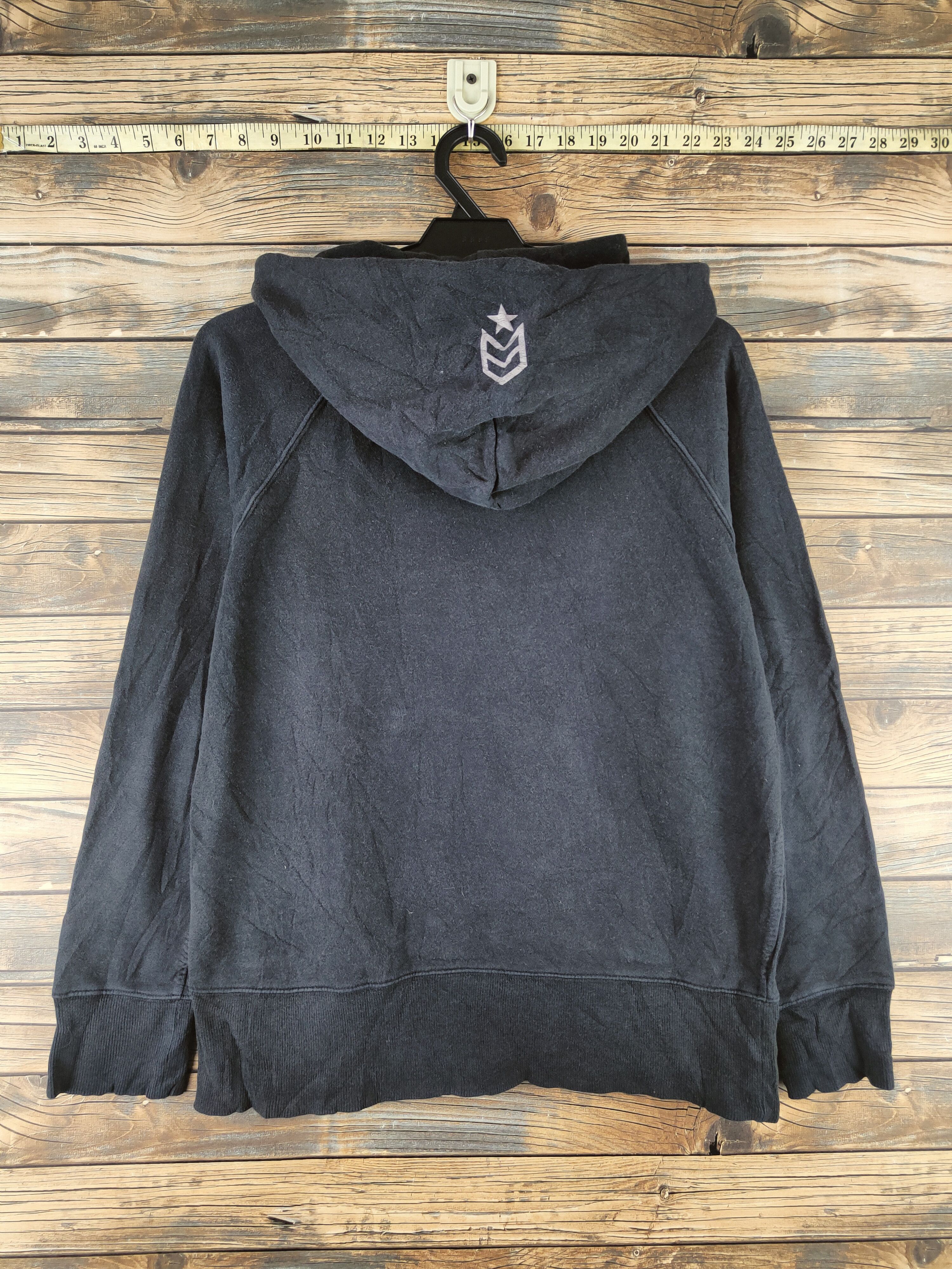 Japanese Brand Vintage Lipstar Black Hoodie Sweatshirts Size US M / EU 48-50 / 2 - 8 Thumbnail