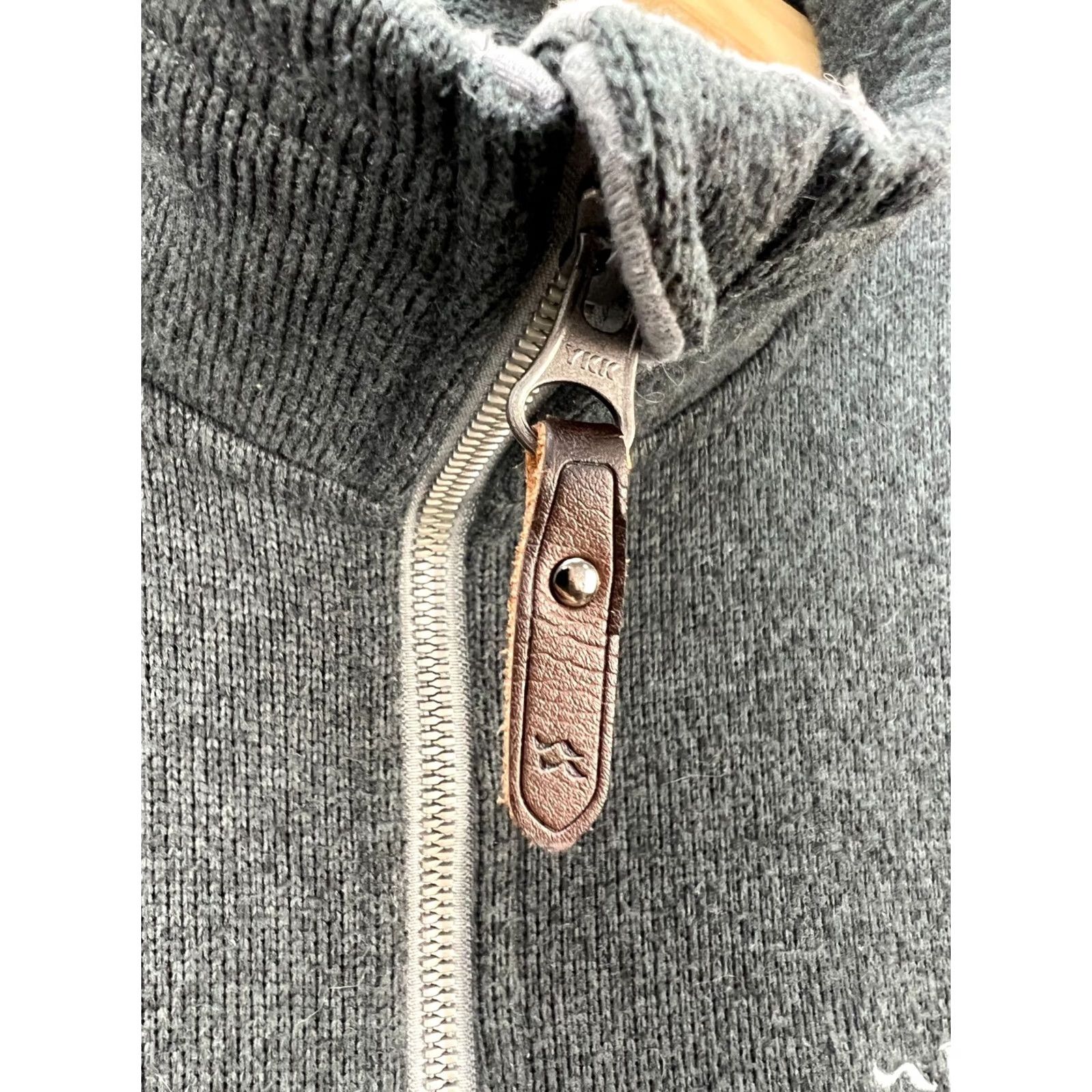 Rab RAB Jacket Fleece Full Zip XL Men's Gray Size XL Regular Pattern: Solid Size US XL / EU 56 / 4 - 6 Thumbnail