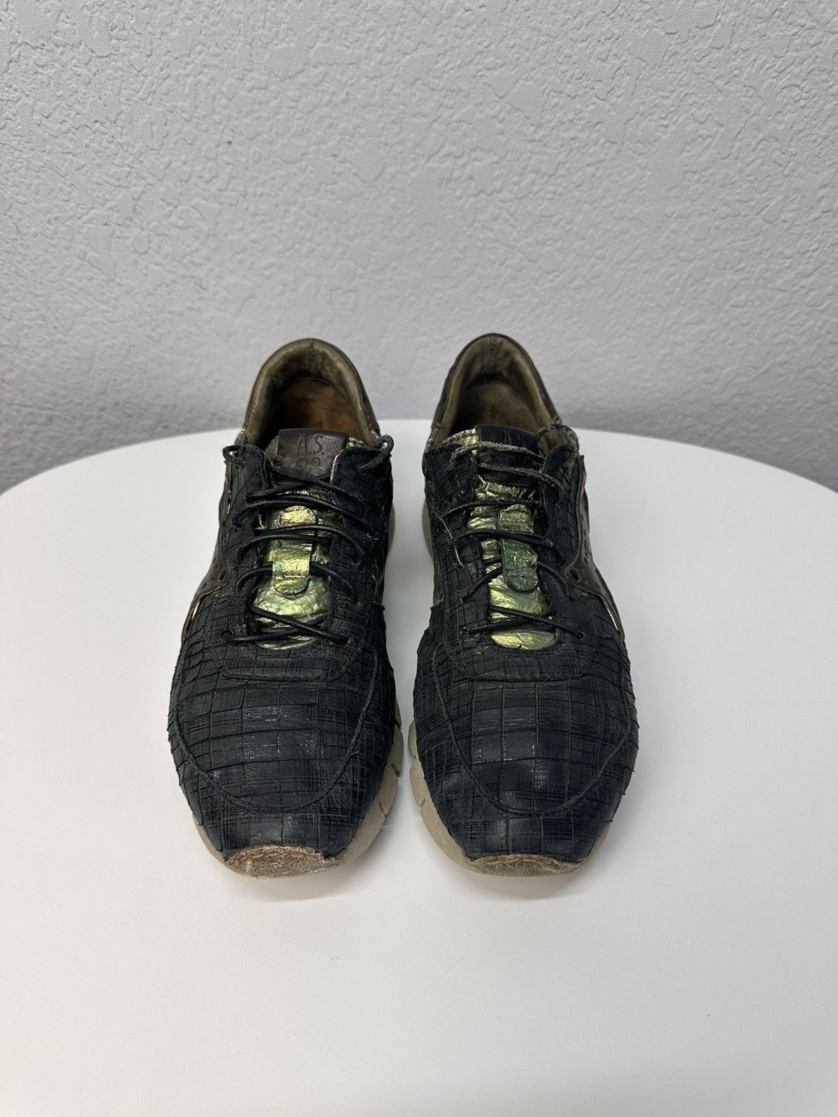 Other Vintage Leather Shoes AS 98 Western Avantgarde Italy Guidi Size US 8 / IT 38 - 3 Thumbnail