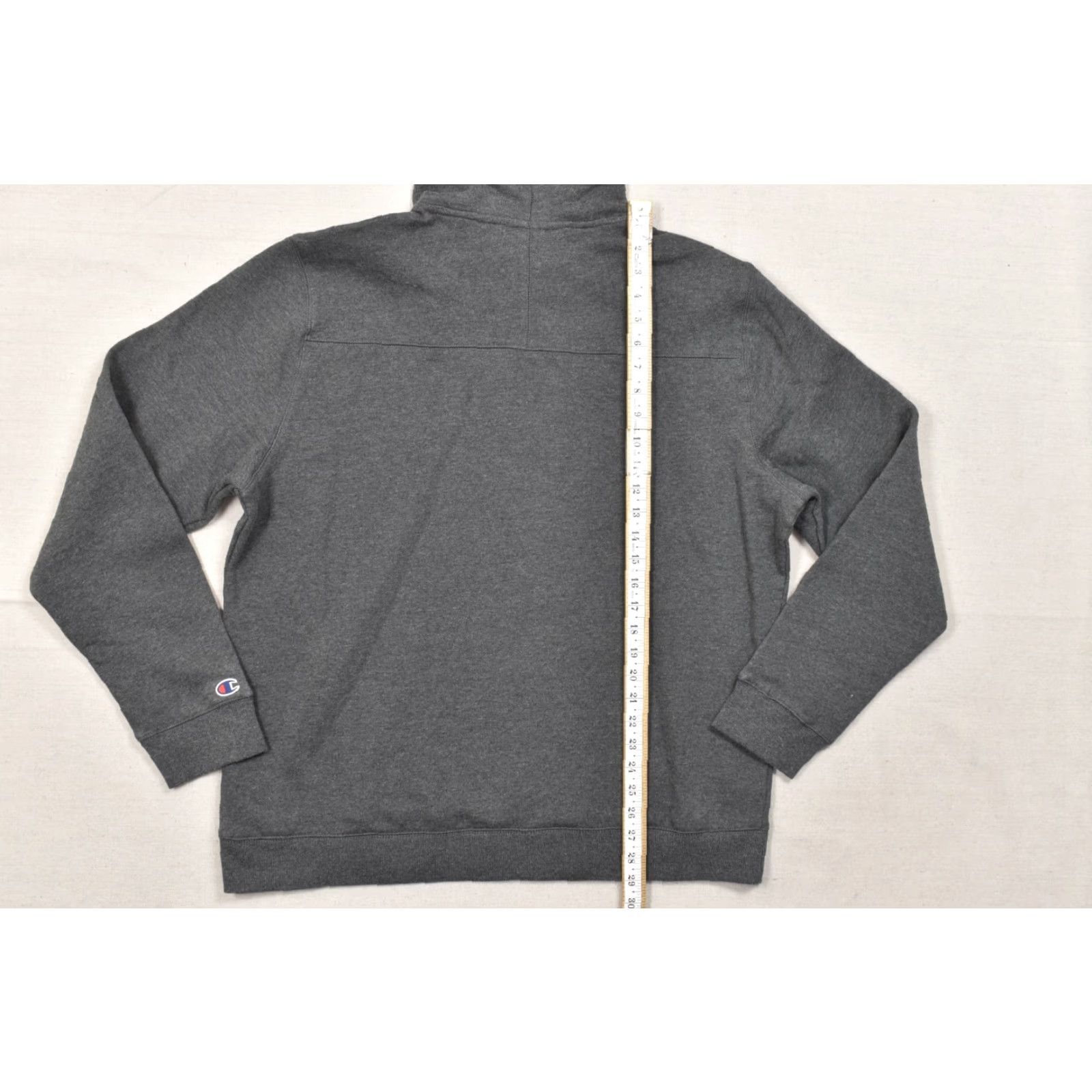 Champion Champion Mens XL Dark Gray Heather Fleece Pullover Hoodie Sweatshirt Authentic Sweatshirt Size US XL / EU 56 / 4 - 8 Thumbnail