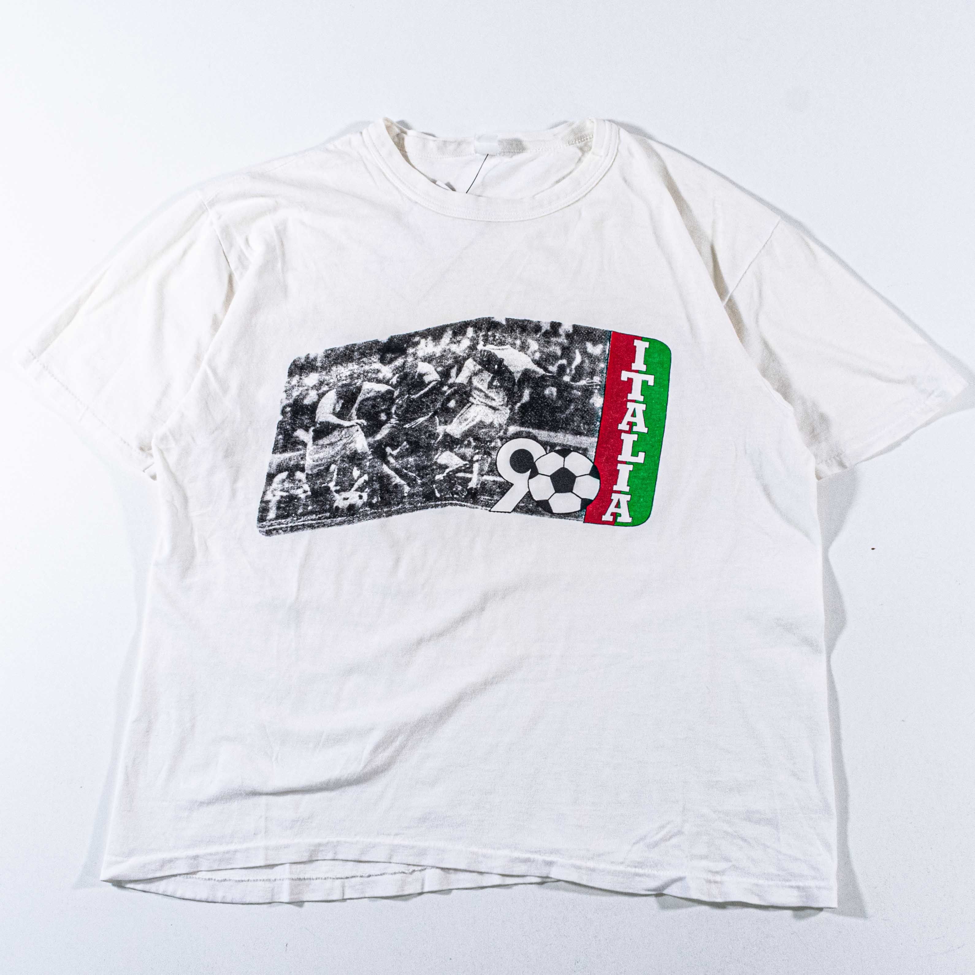 Vintage Vintage Italia 1990 World Cup T-Shirt Small Soccer Graphic Size US S / EU 44-46 / 1 - 2 Thumbnail