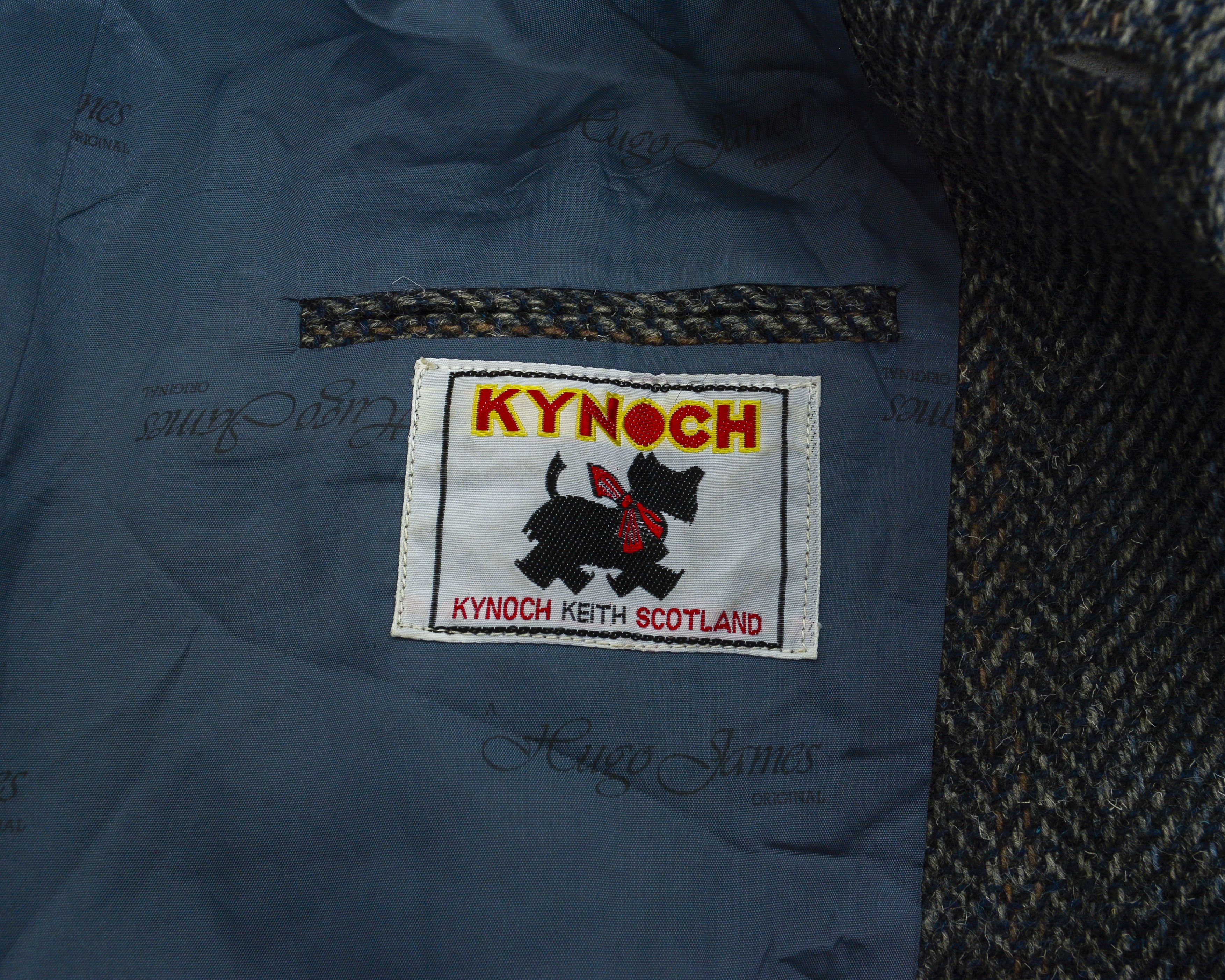 Vintage KYNOCH Keith Scotland L Blazer UK 42 US Wool Tweed Jacket Size 42R - 7 Thumbnail
