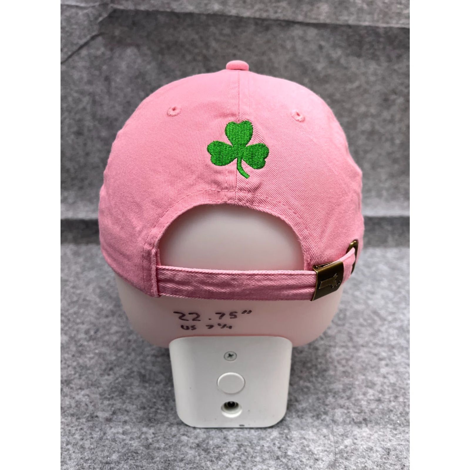 Vintage Boston Massachusetts Clover Hat Adult One Size Pink 100% Cotton Size ONE SIZE - 6 Thumbnail