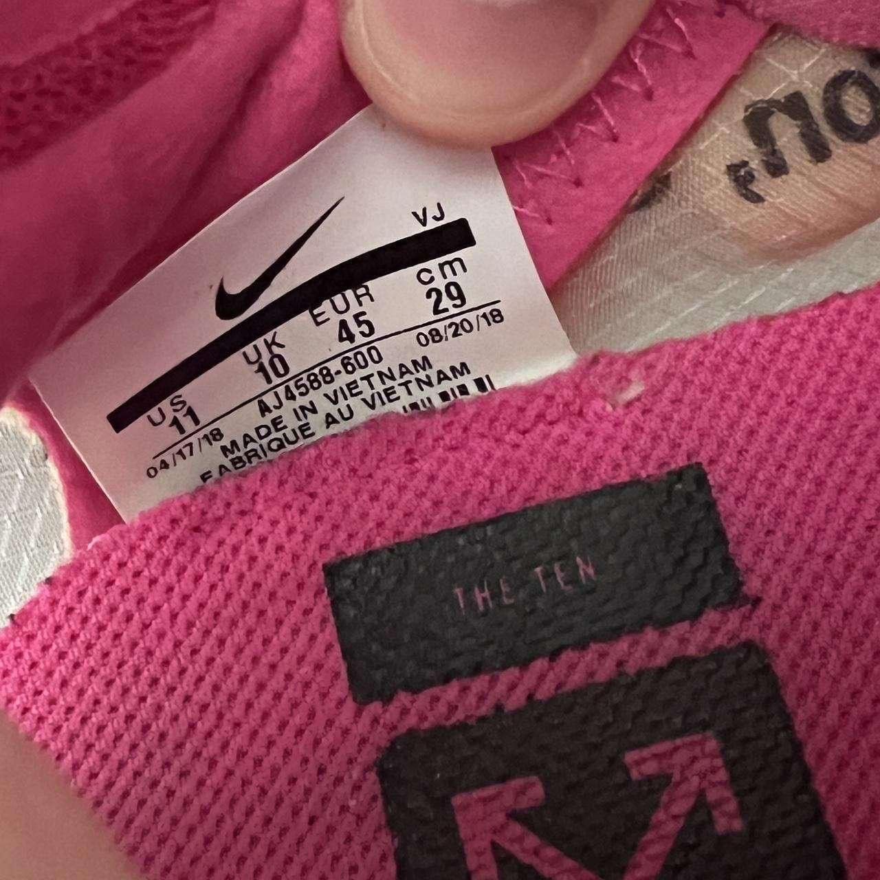 Off-White Nike zoom fly Off White pink Size US 11 / EU 44 - 7 Thumbnail