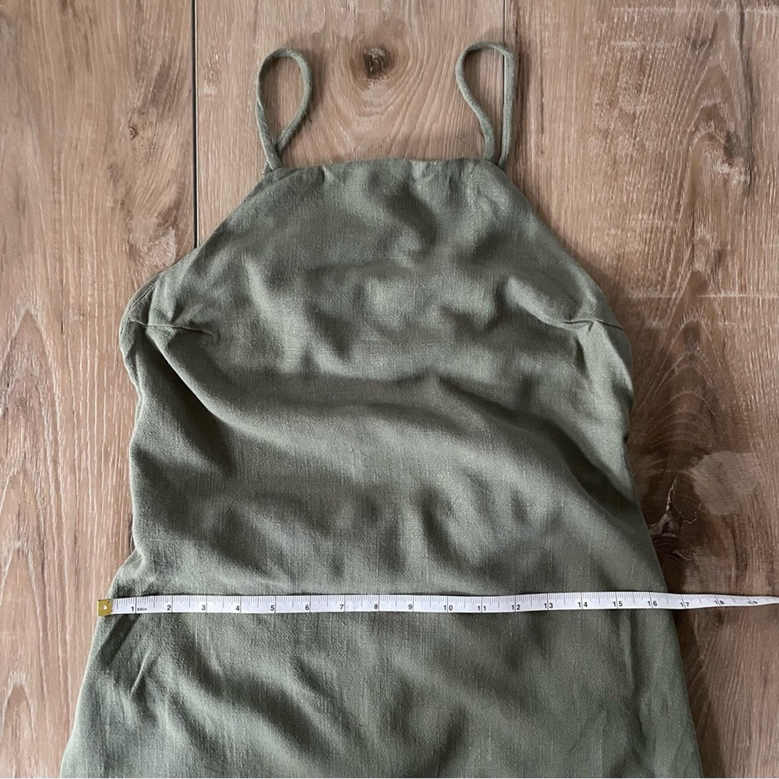 Urban Renewal Urban Outfitters Urban Renewal Linen Open-Back Midi Dress M Size M / US 6-8 / IT 42-44 - 12 Thumbnail