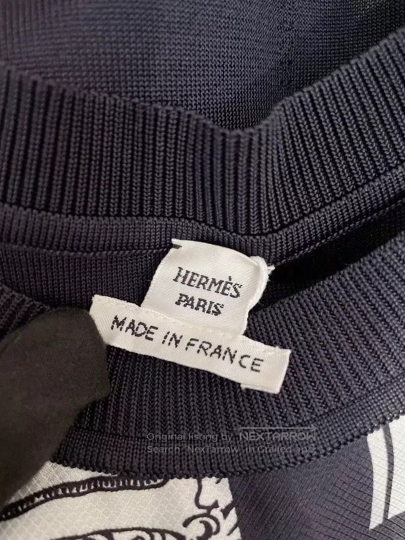 Hermes Hermes Black patchwork silk vest Size XXS / US 00 / IT 34 - 3 Thumbnail