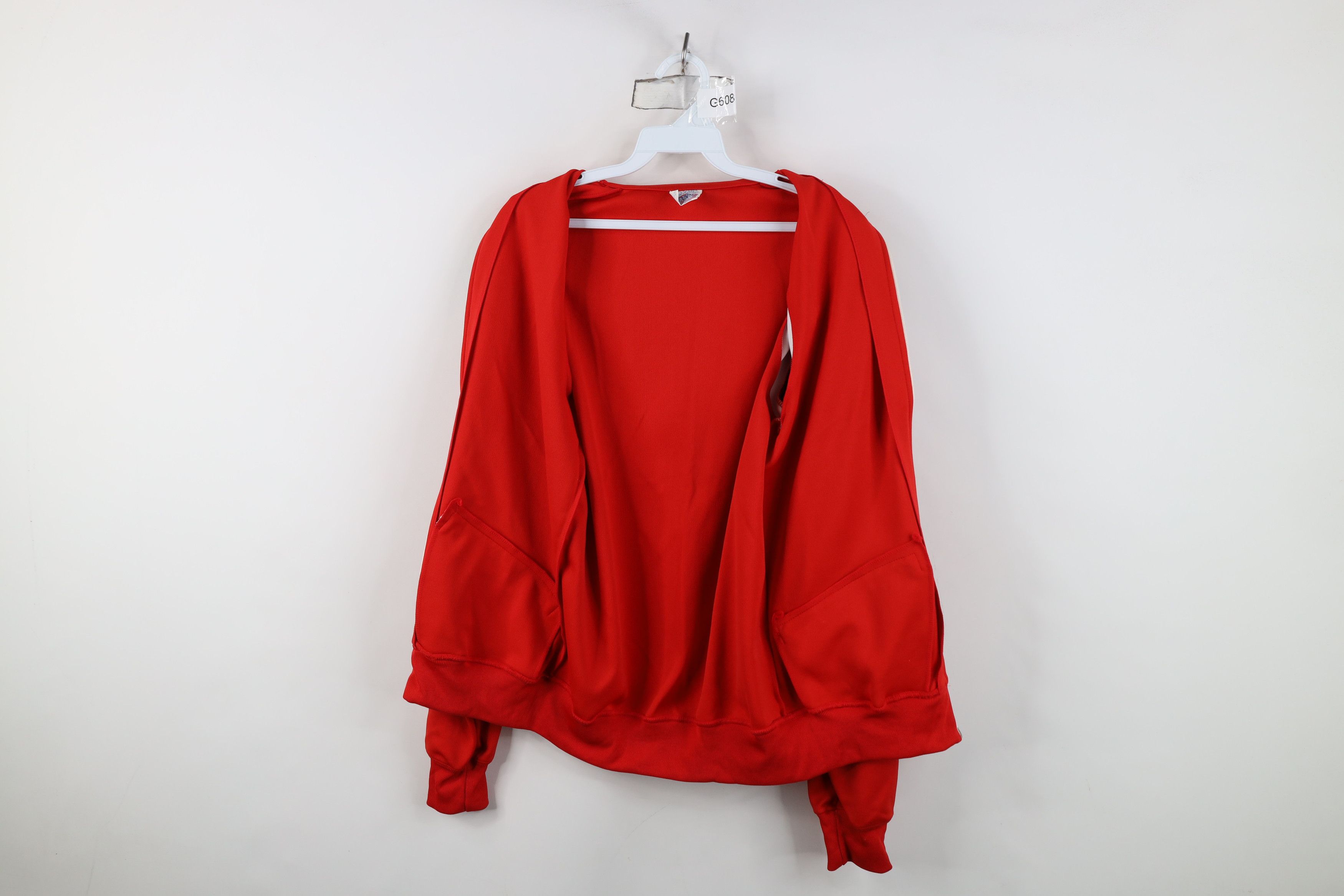 Vintage Vintage 60s 70s Streetwear Block Warm Up Tennis Track Jacket Size US S / EU 44-46 / 1 - 10 Thumbnail