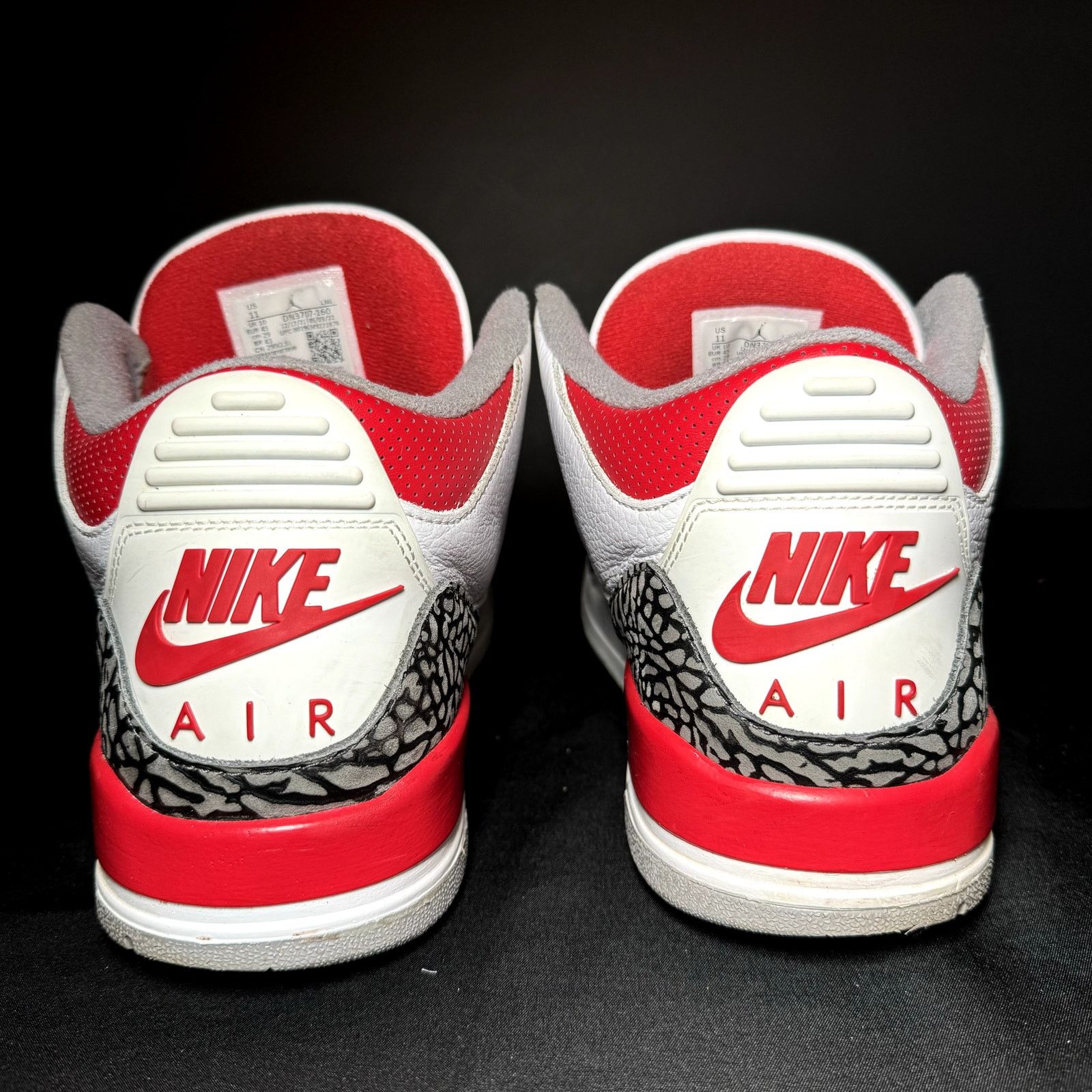 Jordan Brand × Nike Size 11 - Nike Air Jordan 3 Retro Fire Red 2022 Men's Shoes Size US 11 / EU 44 - 7 Thumbnail