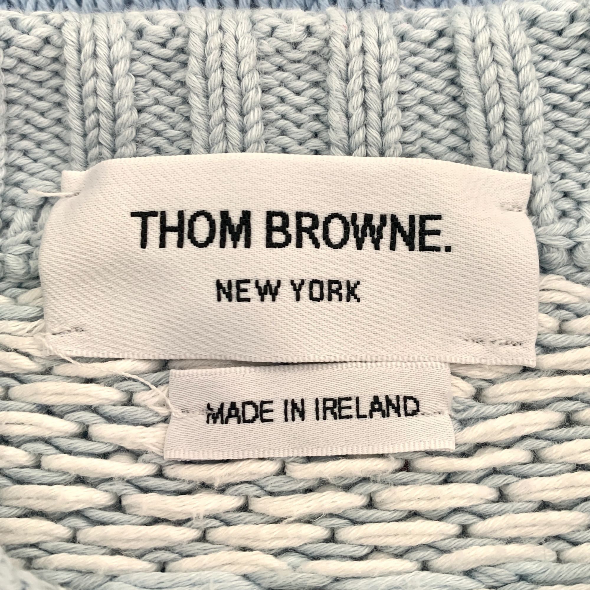 Thom Browne Q11450 Thom Browne Lighthouse Intarsia Knit Sweater Size S / US 4 / IT 40 - 5 Thumbnail