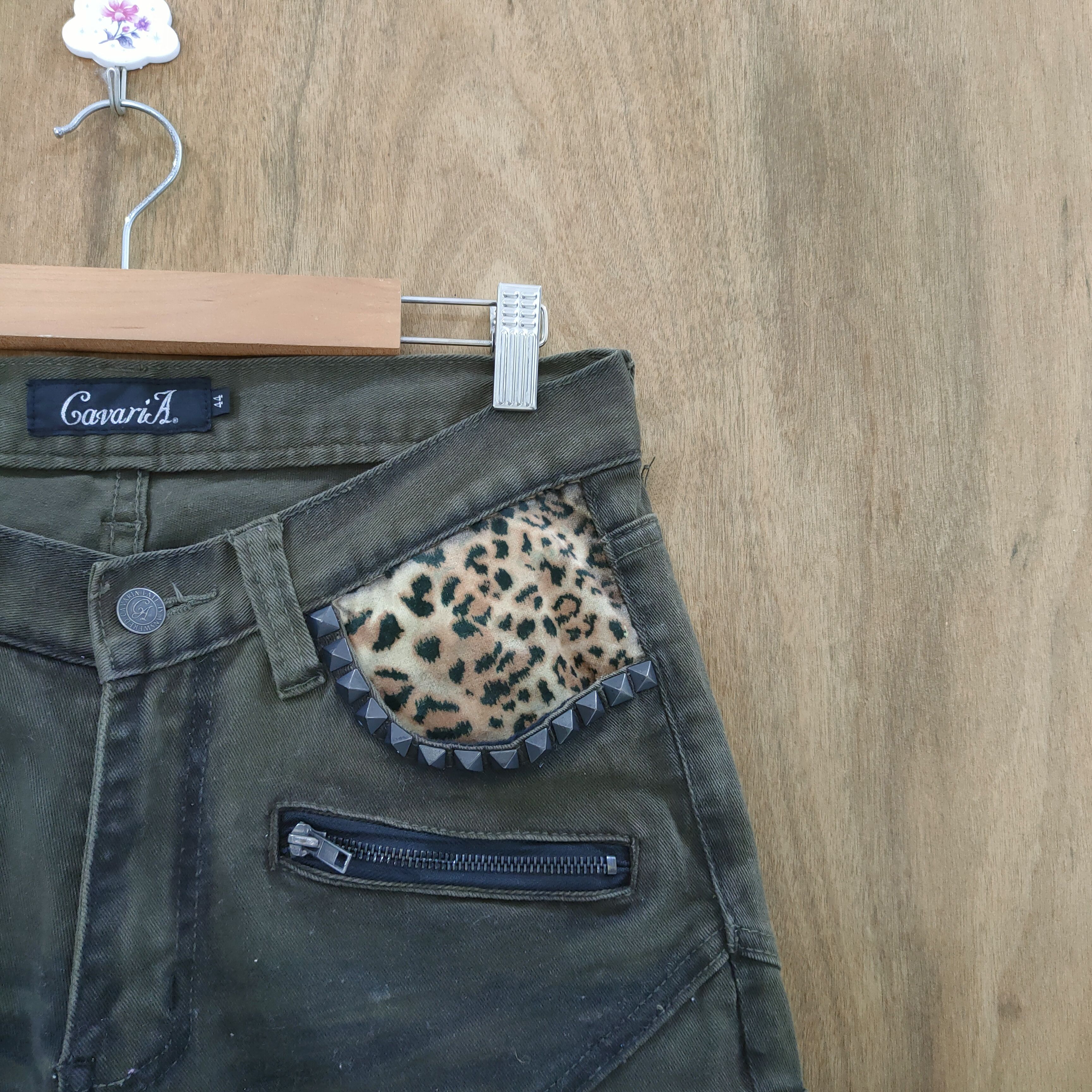 Japanese Brand VINTAGE CAVARI A TIGER ART CARGO PANTS Size US 30 / EU 46 - 5 Thumbnail