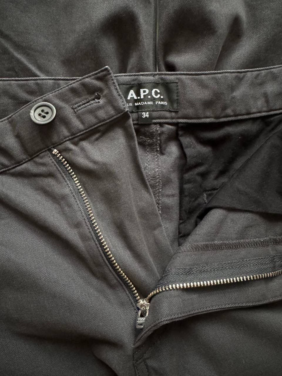 A.P.C. 🔥🔥 A.P.C Grey Cotton Pants Size US 34 / EU 50 - 3 Thumbnail