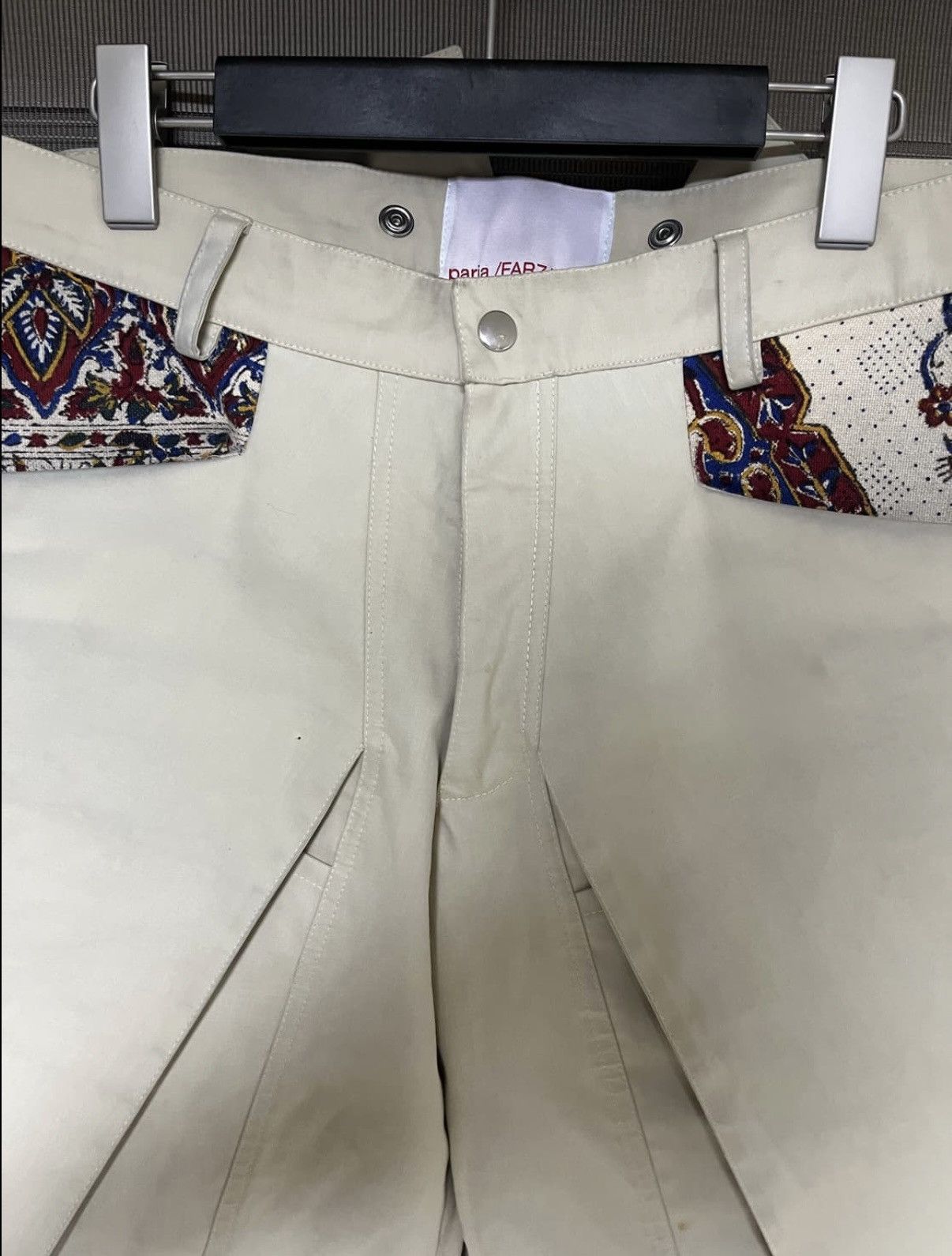 Paria Farzaneh [S] Paria Farzaneh 19SS Iranian strap pants Size US 32 / EU 48 - 6 Thumbnail