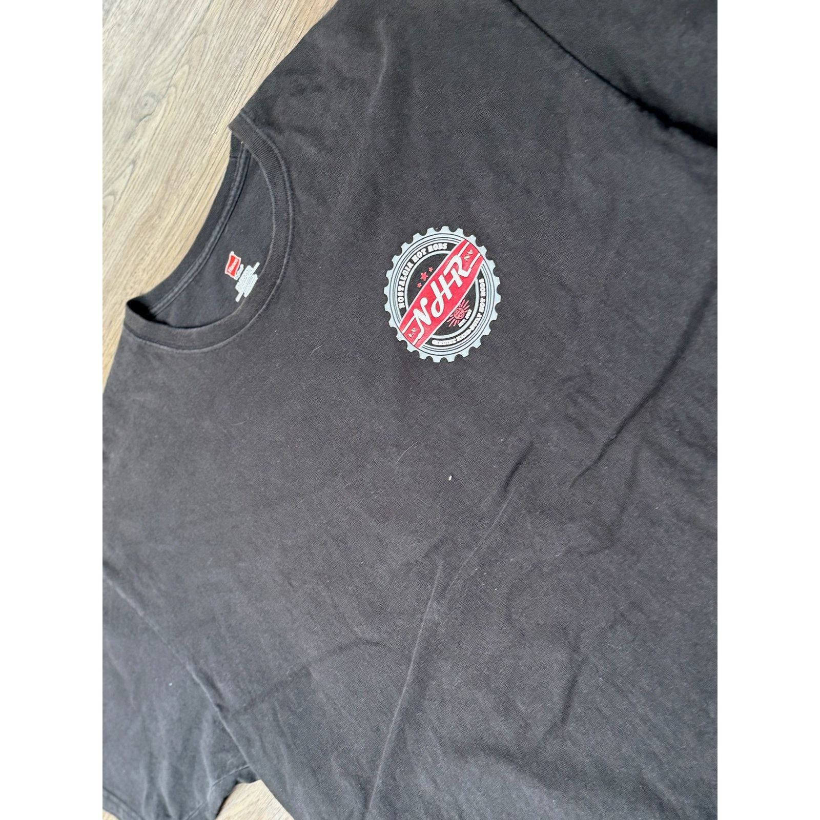 Hanes Rare Nostalgia Hot Rods NHR Black Graphic T-Shirt Size 2XL Size US XXL / EU 58 / 5 - 2 Thumbnail