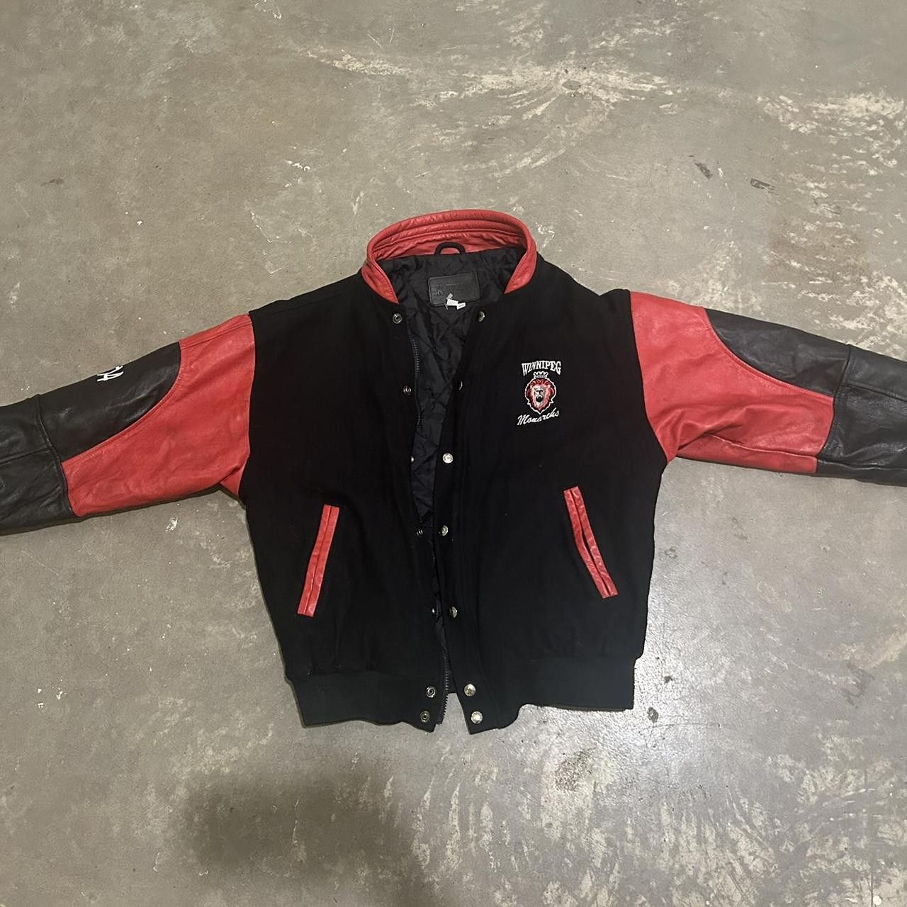 Other Vintage Red and Black Hockey Jacket Size US M / EU 48-50 / 2 - 2 Thumbnail