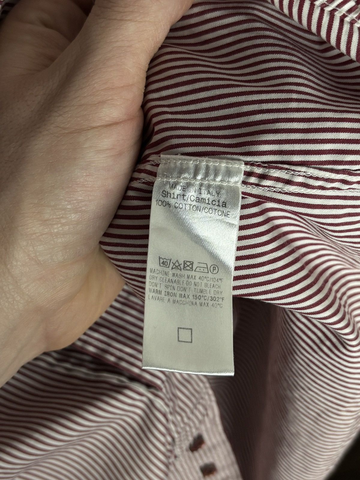 Gucci Gucci Vintage Tom Ford Era Striped Shirt GG Logo Archive Size US L / EU 52-54 / 3 - 10 Thumbnail