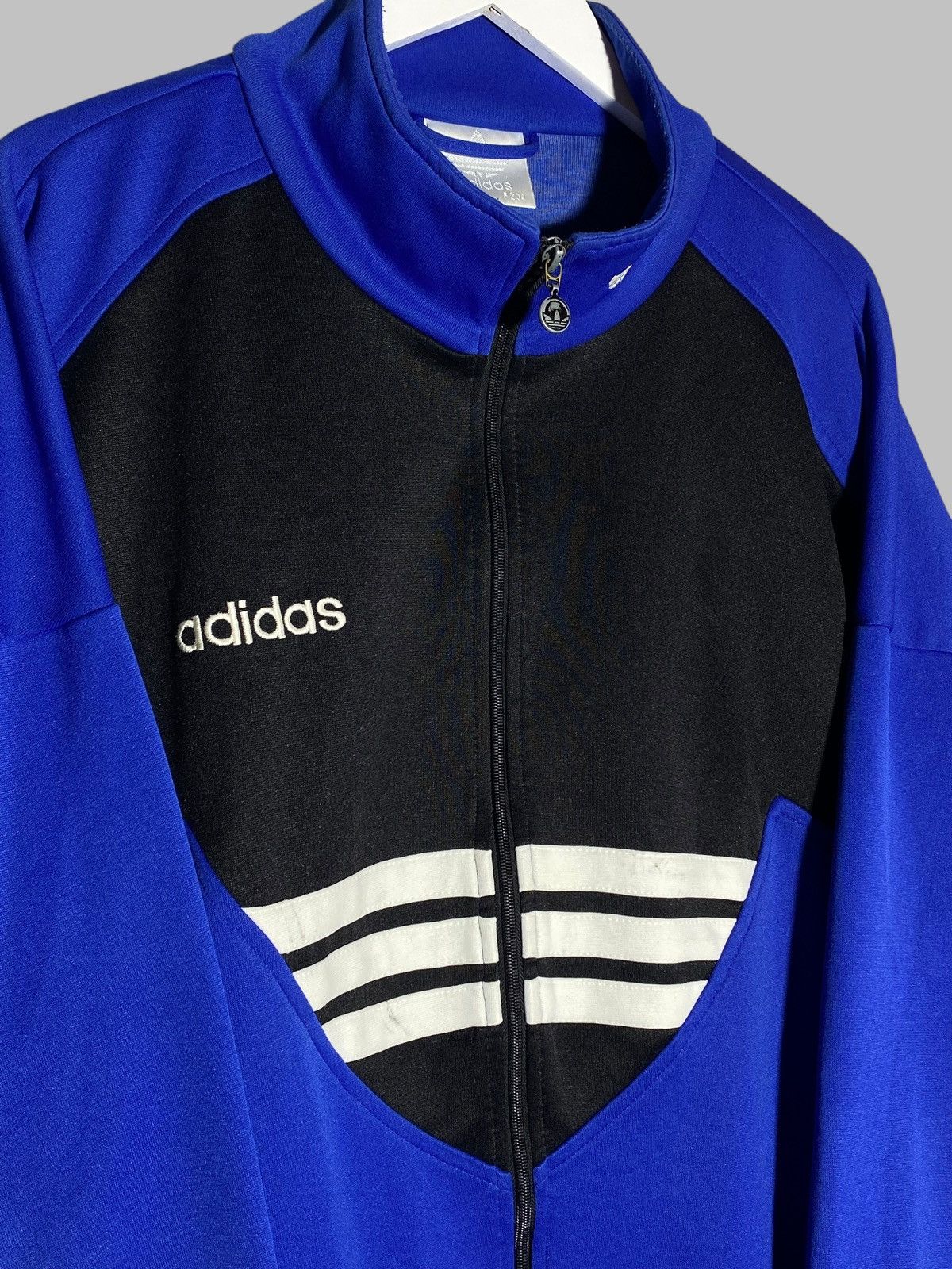 Adidas Vintage 90s Adidas Full Zip Track Top Training Jacket Size US XL / EU 56 / 4 - 3 Thumbnail