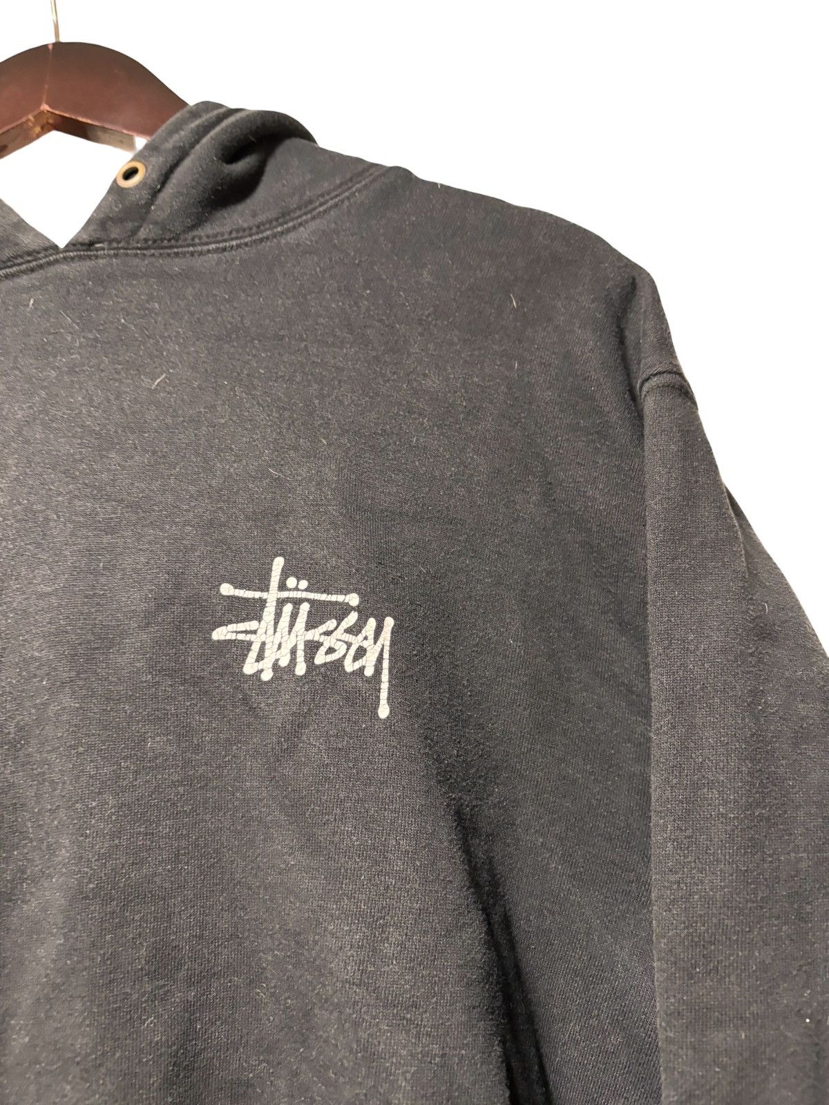 Stussy Stussy Basic Pigment Dyed Hoodie Men’s Size Large Faded Size US L / EU 52-54 / 3 - 2 Thumbnail