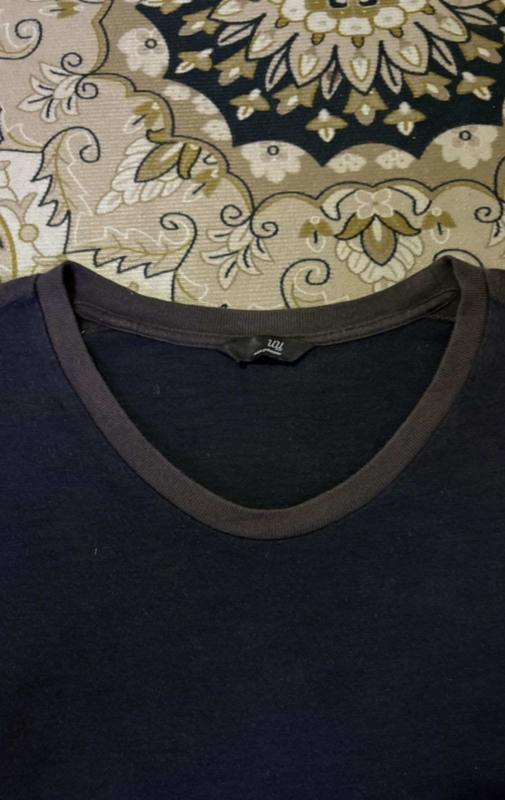 Japanese Brand × Undercover × Uniqlo Undercover X Uniqlo Two Tone Color Long Sleeve T-Shirt Size US M / EU 48-50 / 2 - 5 Thumbnail