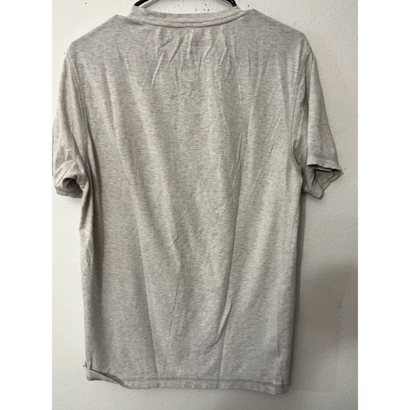 Vintage Aéropostale Men's Short Sleeve T-Shirt Medium Polka Dot Graphic Beige USA Size US M / EU 48-50 / 2 - 2 Thumbnail