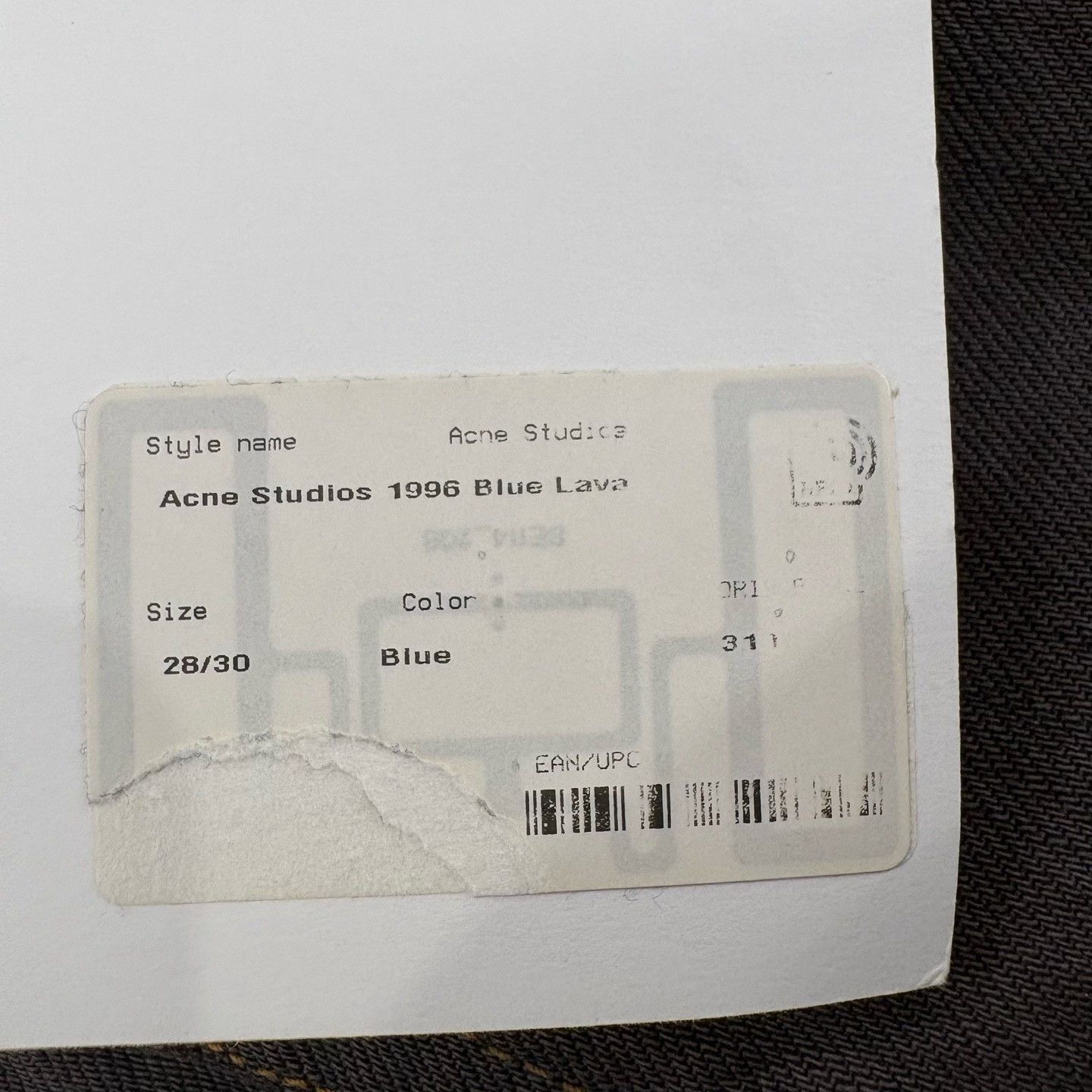 Acne Studios Acne Studios Gray washed-and-worn denim pants| Size US 28 / EU 44 - 9 Thumbnail