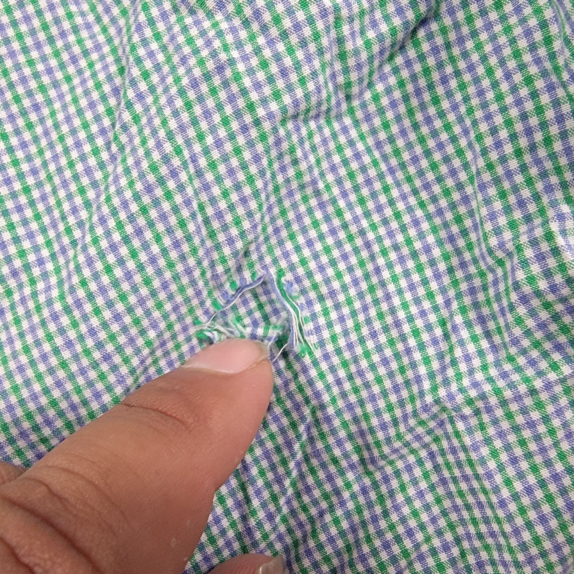 Ralph Lauren Ralph Lauren Blake Mens Large Green Plaid Button Down Shirt Size US L / EU 52-54 / 3 - 6 Thumbnail