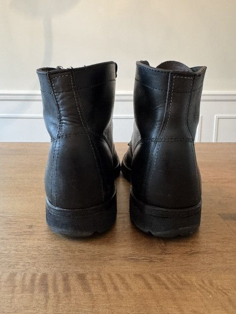 Wolverine Wolverine 1000 Mile Boots - Black - Resoled with Lug Sole Size US 10.5 / EU 43-44 - 3 Thumbnail