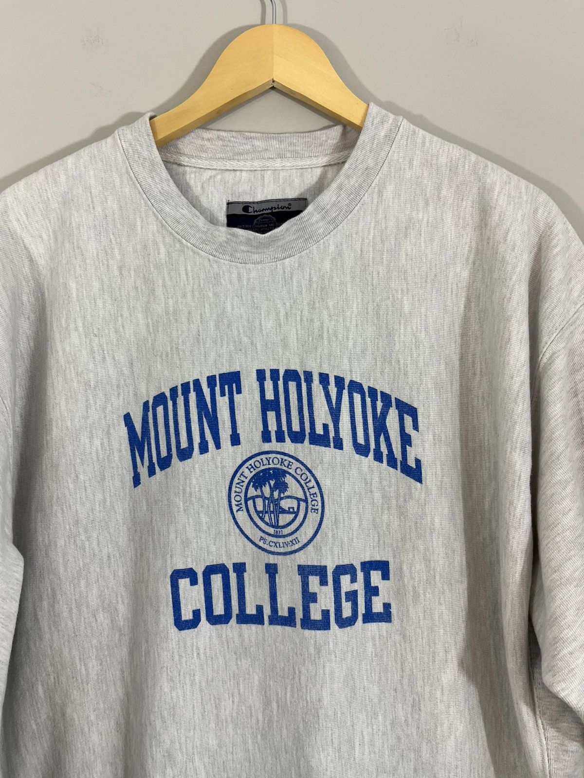 Oversized College Champion Boxy University Crewneck