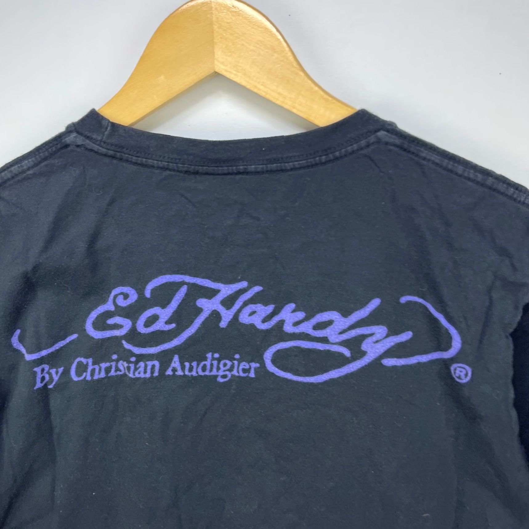 Ed Hardy VINTAGE Ed Hardy Dracula Joker T Shirt M Black Mens T-Shirt Size US M / EU 48-50 / 2 - 5 Thumbnail