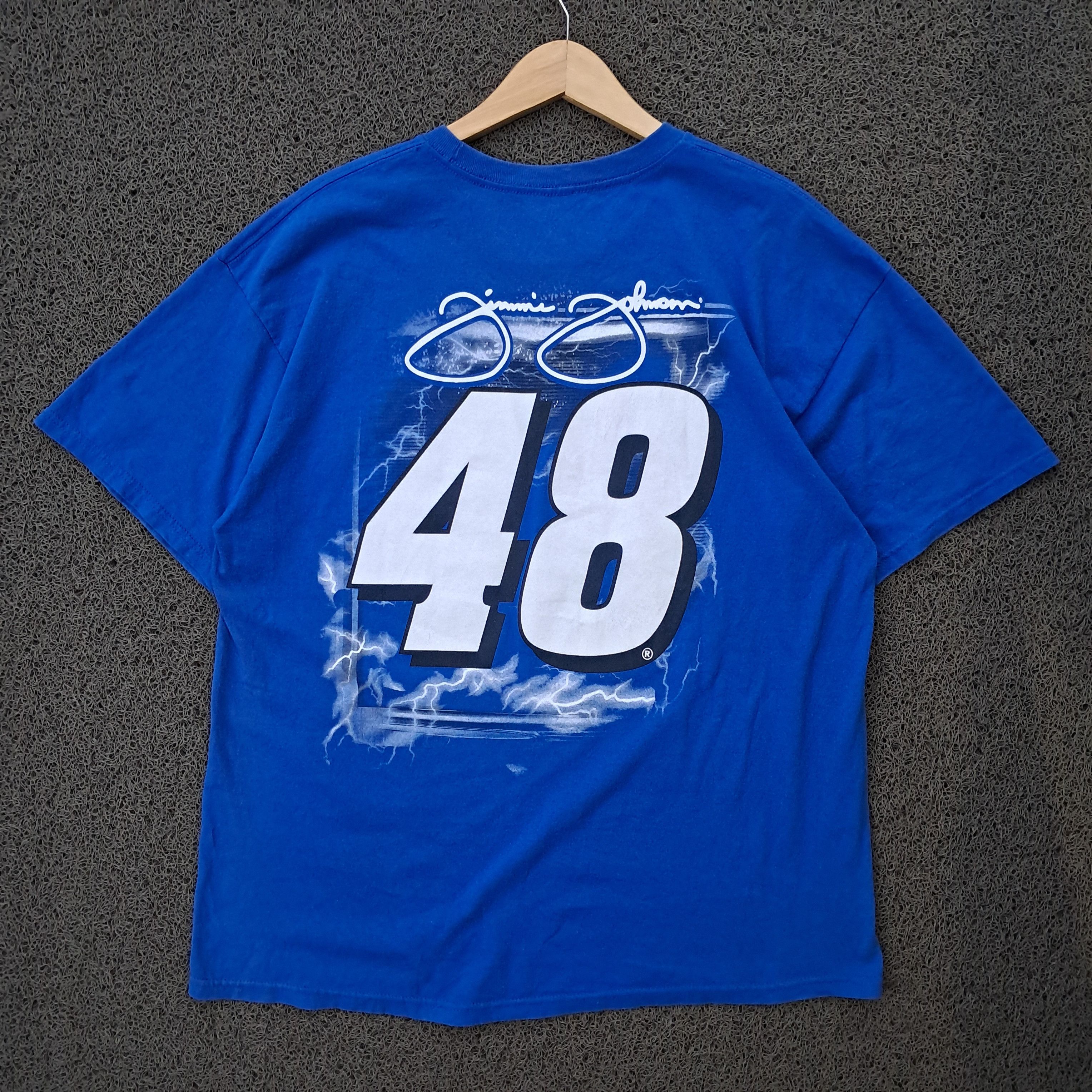 NASCAR Vintage Tee Nascar Jimmie Johnson 48 Size US XL / EU 56 / 4 - 2 Thumbnail