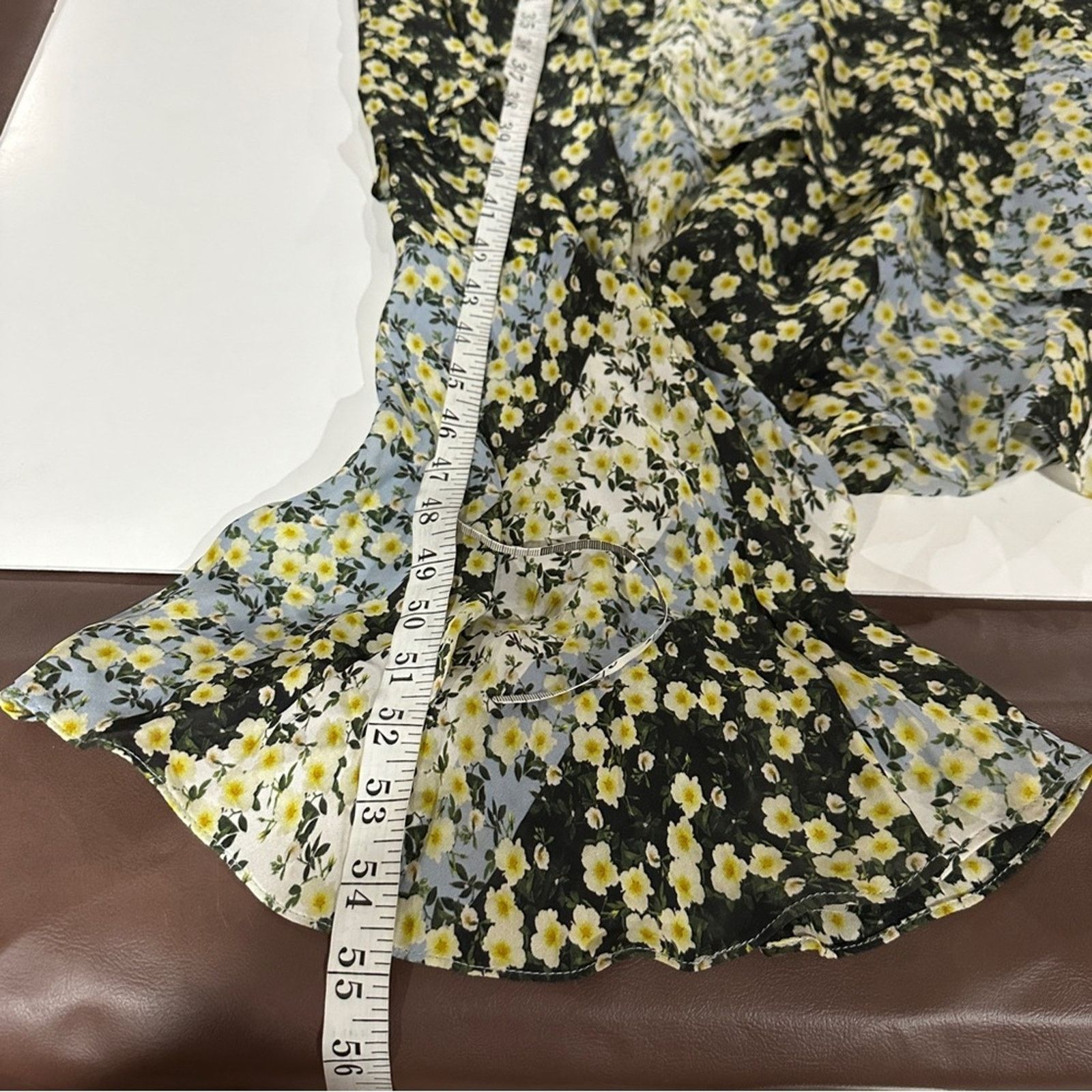 Parker Parker Pippin Asymmetrical Hem Sleeveless Floral Midi Dress Size XL / US 12-14 / IT 48-50 - 11 Thumbnail