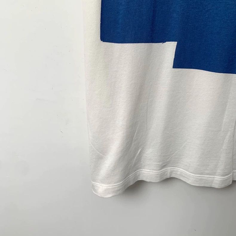 Louis Vuitton Louis Vuitton White logo monogrammed cotton crewneck short Size US XXL / EU 58 / 5 - 4 Thumbnail