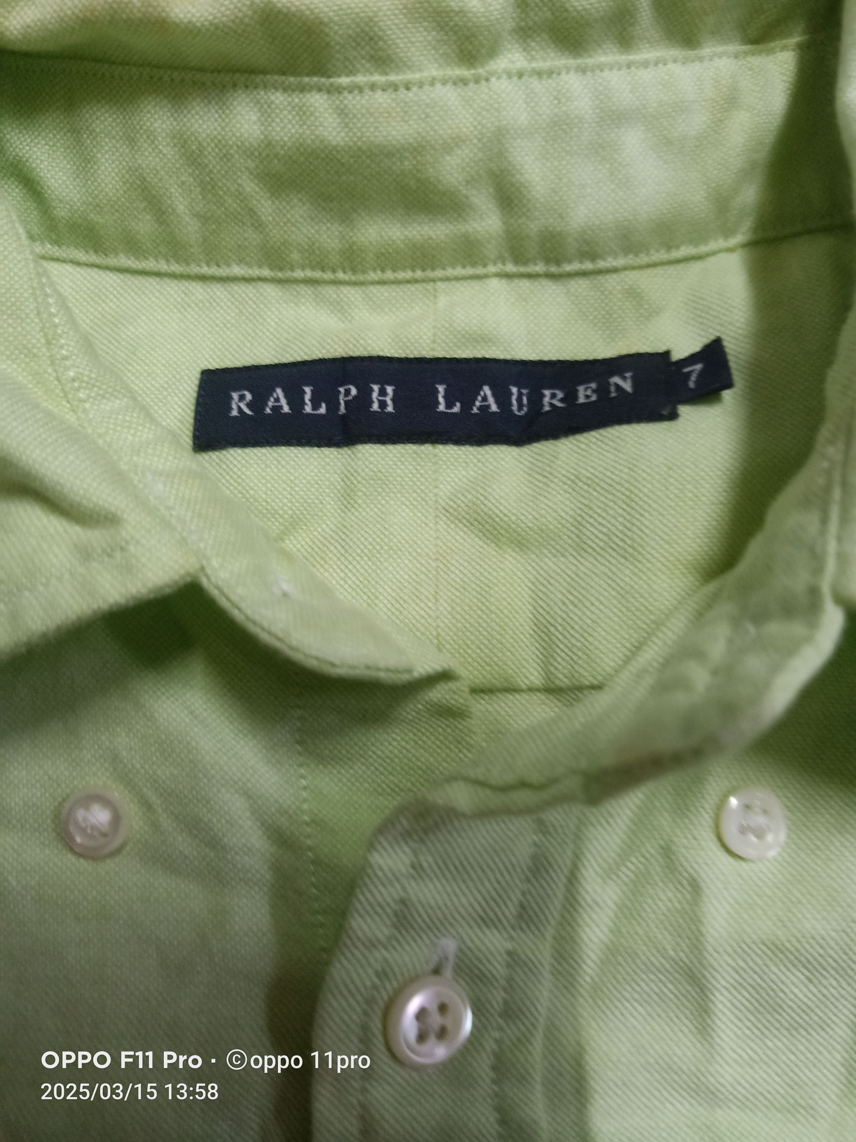 Polo Ralph Lauren × RRL Ralph Lauren × Vintage Polo Ralph Lauren Hutton Up vintage Size S / US 4 / IT 40 - 7 Thumbnail