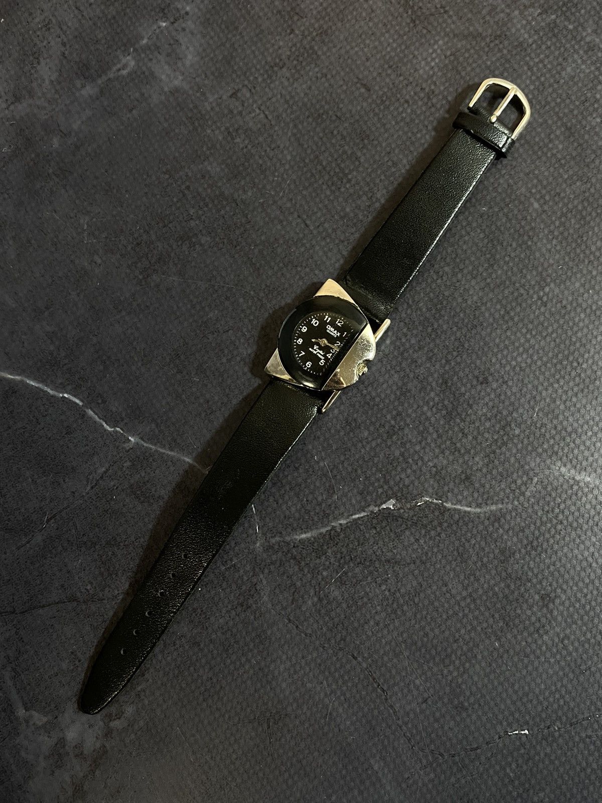 Japanese Brand Classic QMAX Leather Strap Watch Japanese Brand Size ONE SIZE - 5 Thumbnail