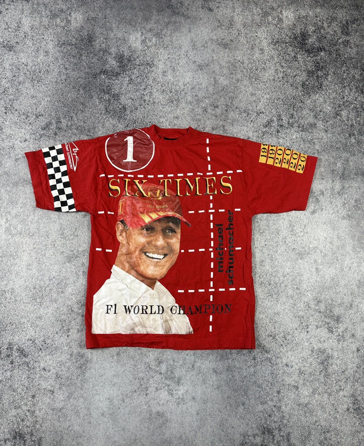 Vintage Vintage F1 Racing 90s T-shirt Logo Streetwear Schumacher M Size US M / EU 48-50 / 2 - 1 Thumbnail