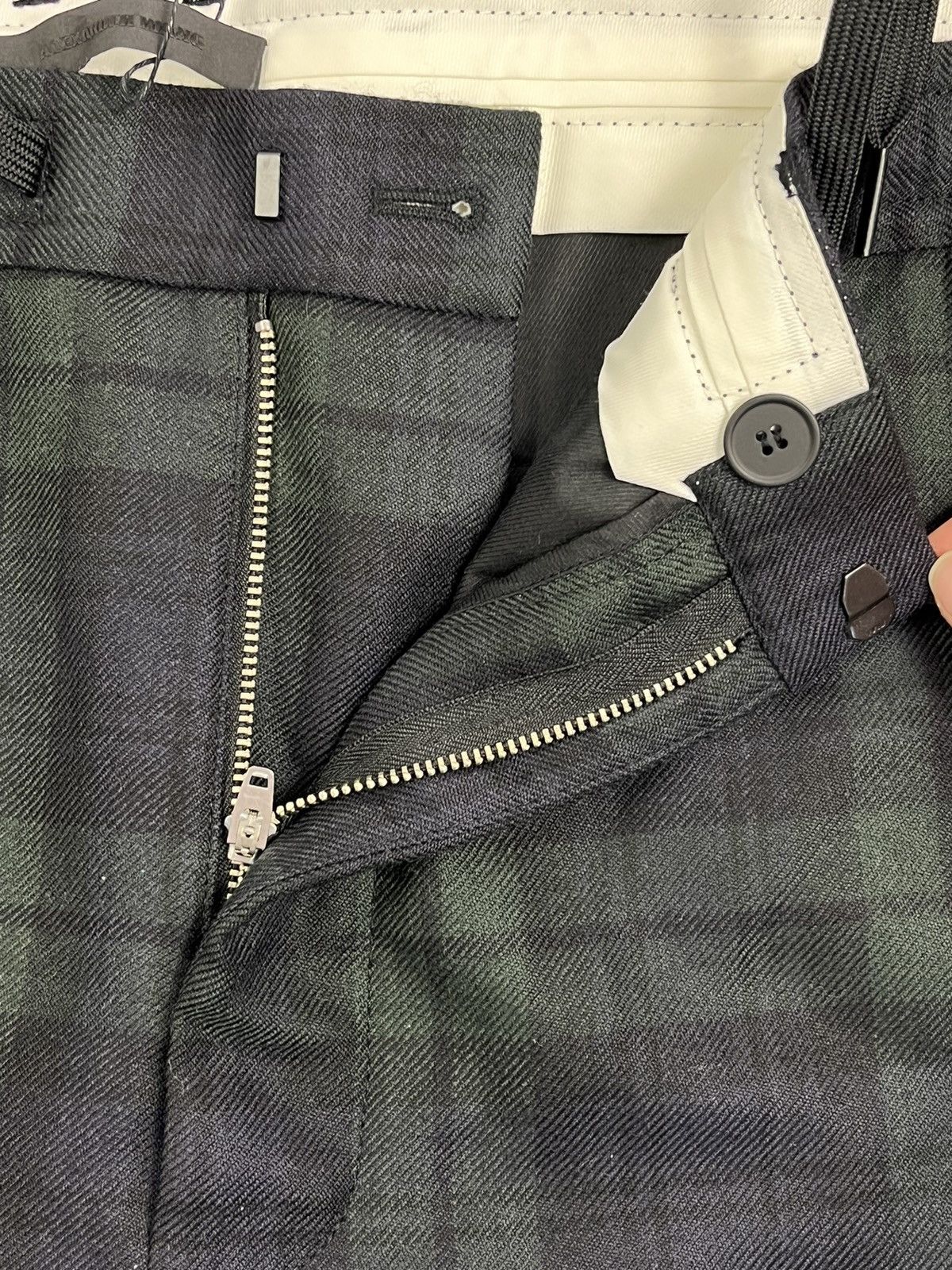 Alexander Wang TARTAN TAILORED TROUSERS Size US 34 / EU 50 - 3 Thumbnail