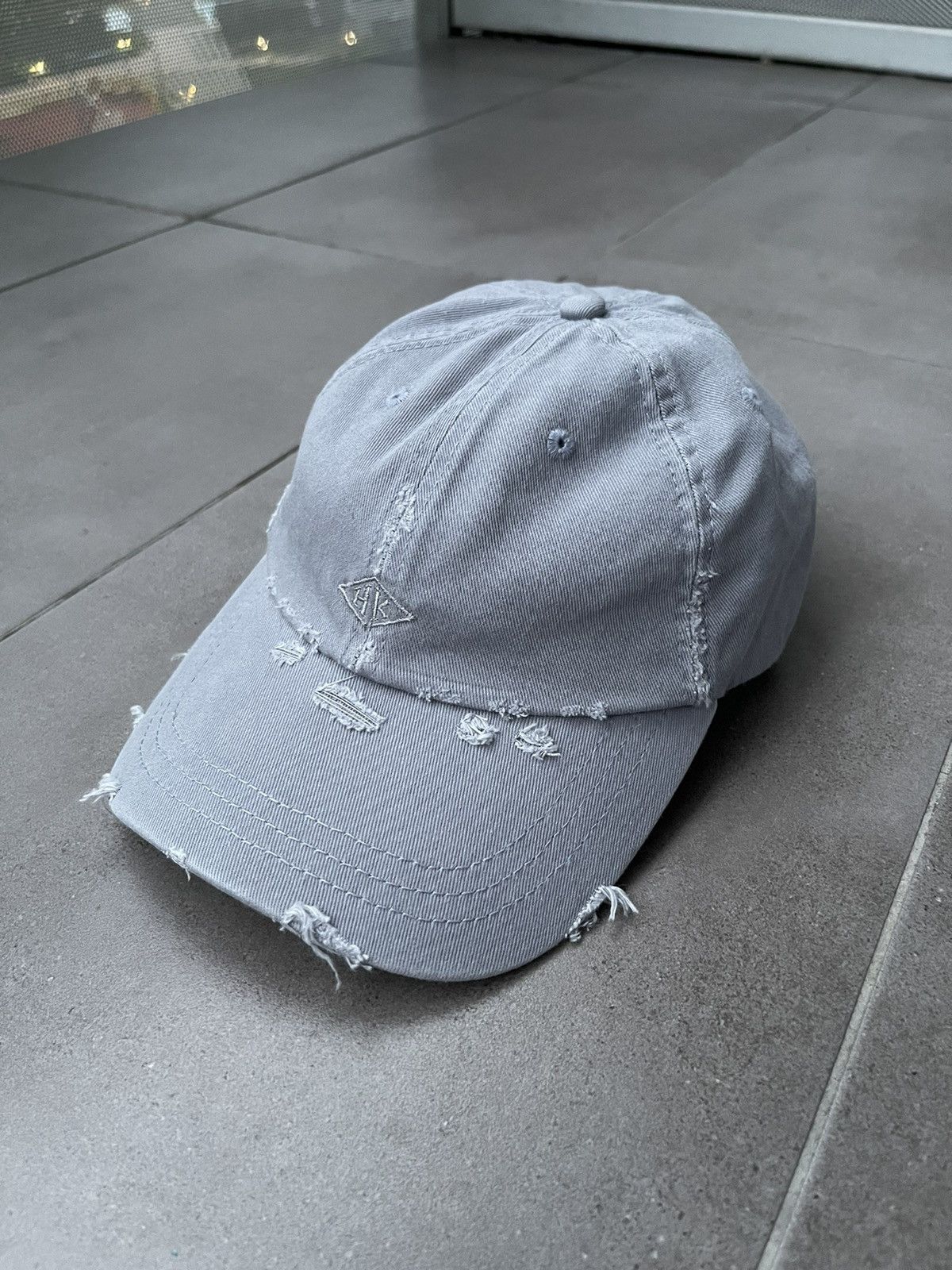 Han Kjobenhavn !DS! SS23 Han Kjobenhavn Logo Distressed Grey Cap Size ONE SIZE - 1 Thumbnail