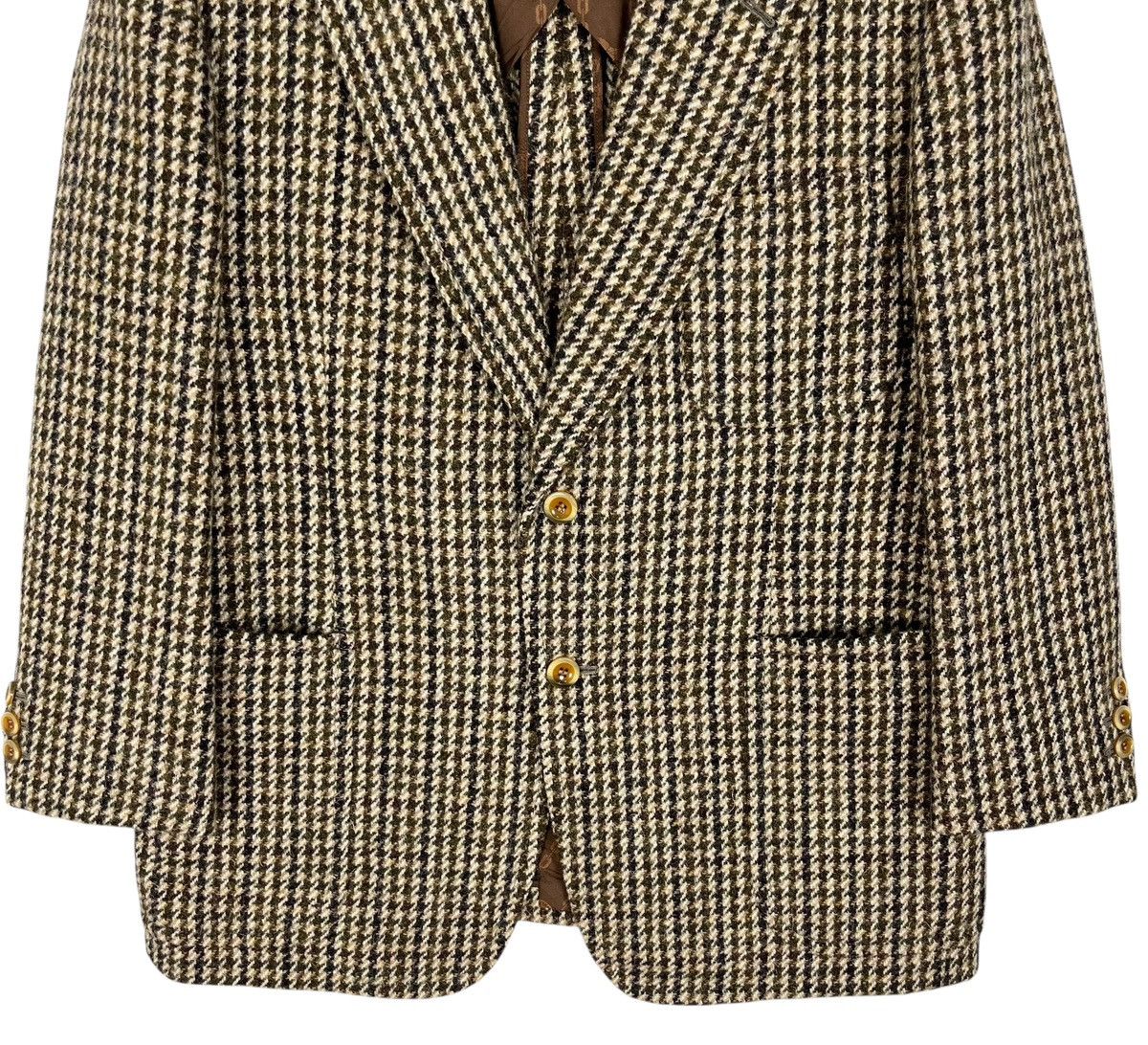 Harris Tweed × Vintage Vintage Harris Tweed Hand Woven Wool Blazer Jacket Size US M / EU 48-50 / 2 - 3 Thumbnail