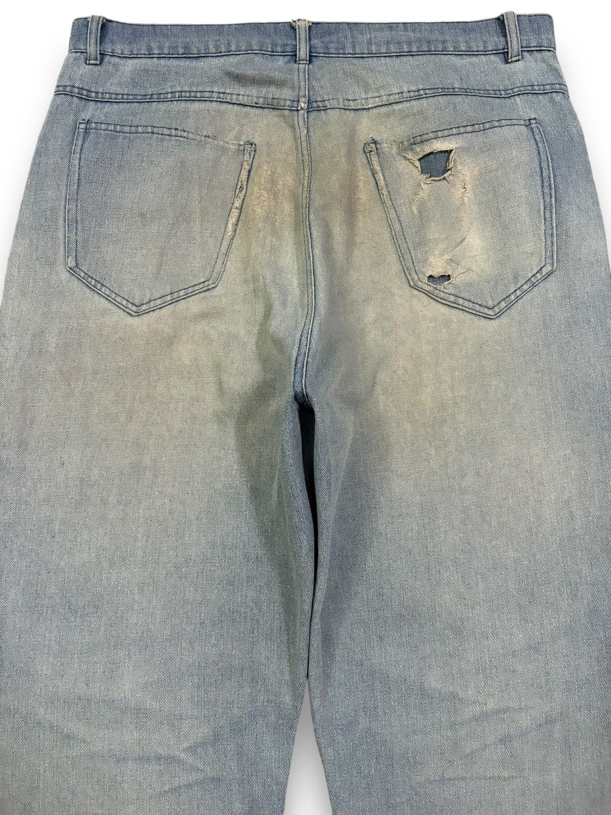 Kangol Vintage Kangol x Zip Five Loose Tapered Drop Crotch Jeans Size US 35 - 10 Thumbnail