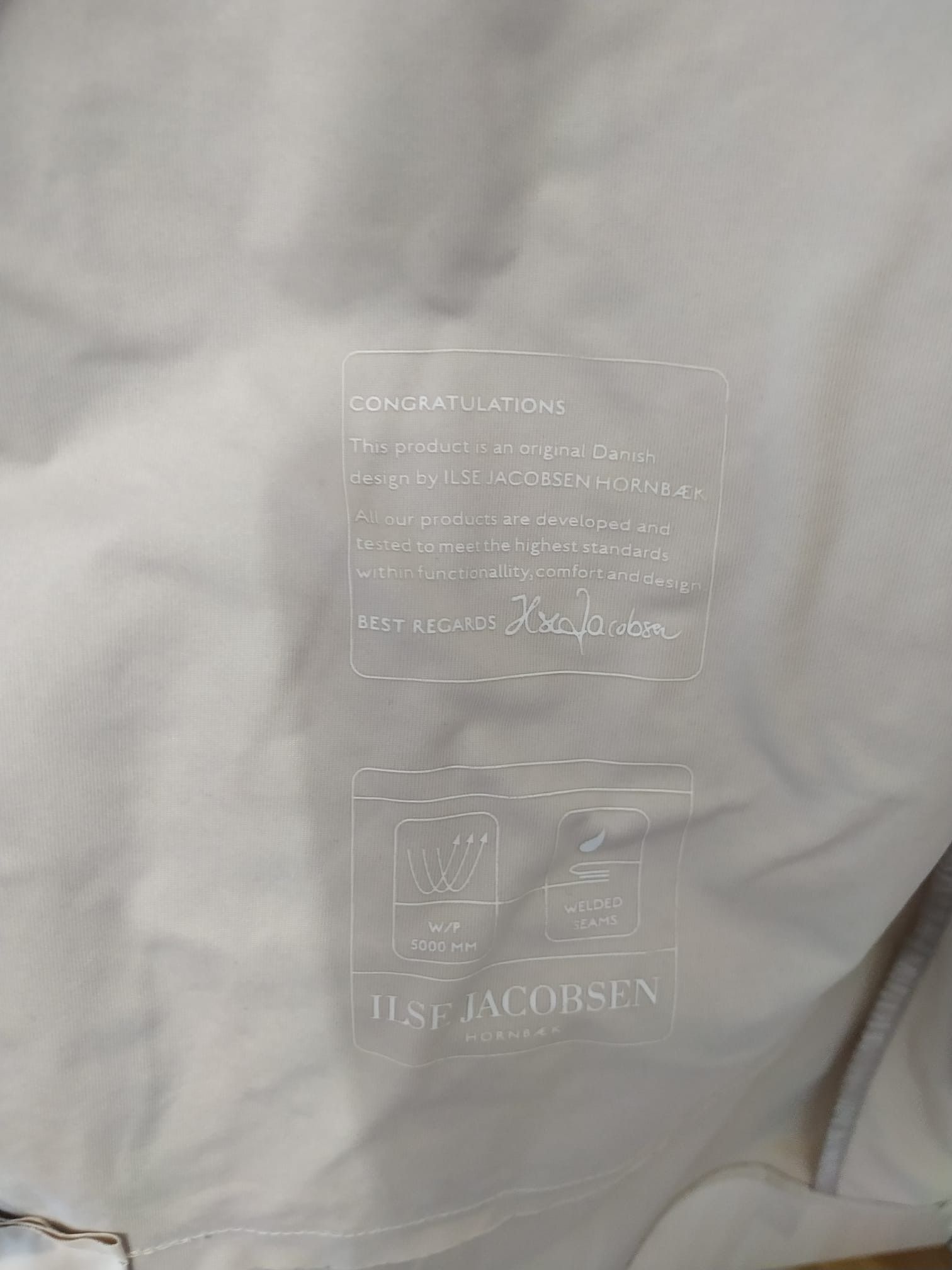 Ilse Jacobsen Ilse Jacobsen beige ecru raincoat 44 Size L / US 10 / IT 46 - 6 Thumbnail