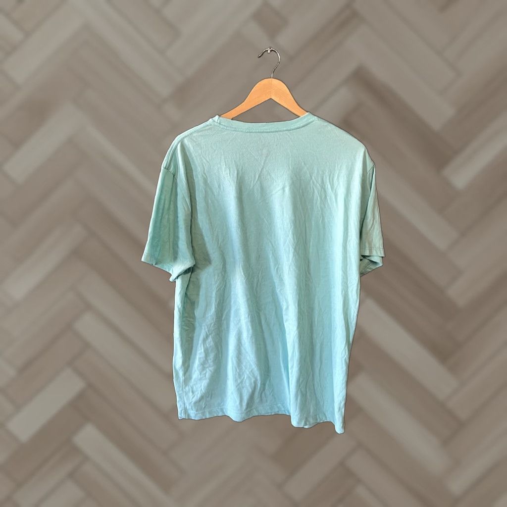 Vintage Hooey Shirt T-Shirt Short Sleeve Gray/Blue Spellout Graphic XL Mens Size US XL / EU 56 / 4 - 1 Thumbnail