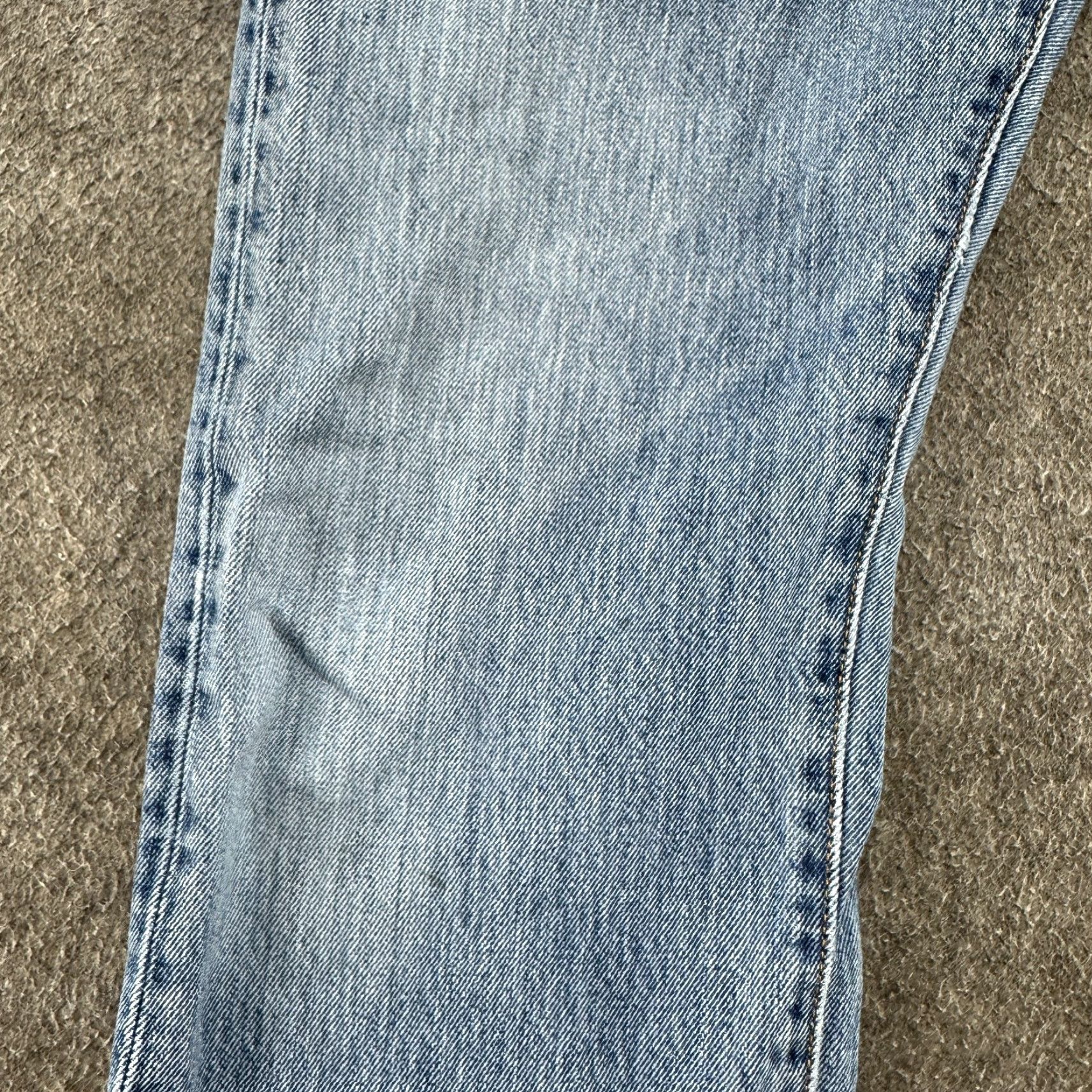 Levi's VINTAGE Levi's 501 Jeans Mens 34x29 Blue Distressed Straight Regular Fit Jeans Size US 34 / EU 50 - 6 Thumbnail