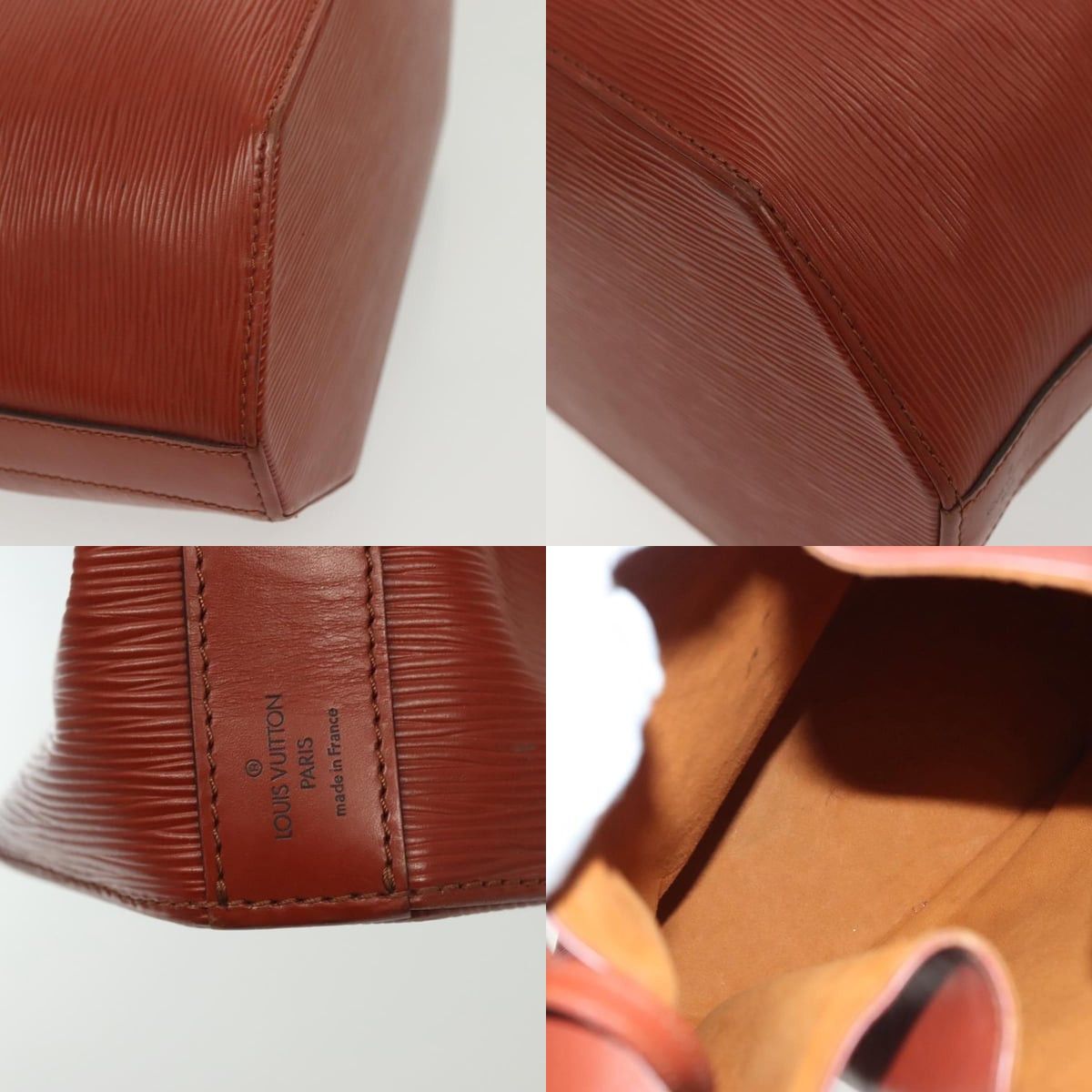 Louis Vuitton LOUIS VUITTON Epi Sac Depaule GM Shoulder Bag Brown M80193 Size ONE SIZE - 11 Thumbnail