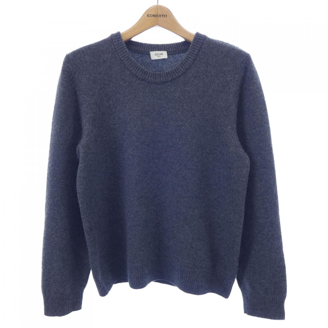 Celine Celine Celine Cashmere Sweater Textile Tops 2A528981E DUTY FREE for USA Size ONE SIZE - 1 Thumbnail