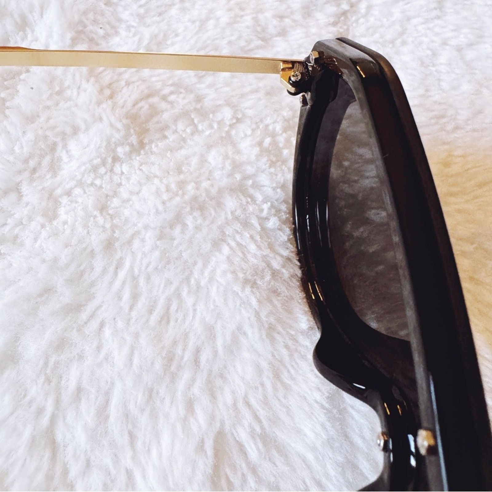 Other Clarissa Black Oversized Sunglasses Size ONE SIZE - 7 Thumbnail